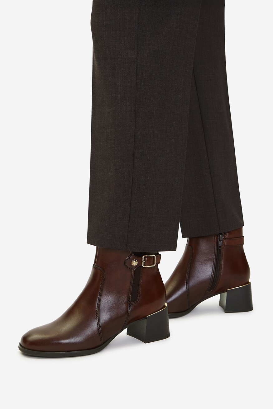 Lasocki - Botki skórzane - 5906751393635