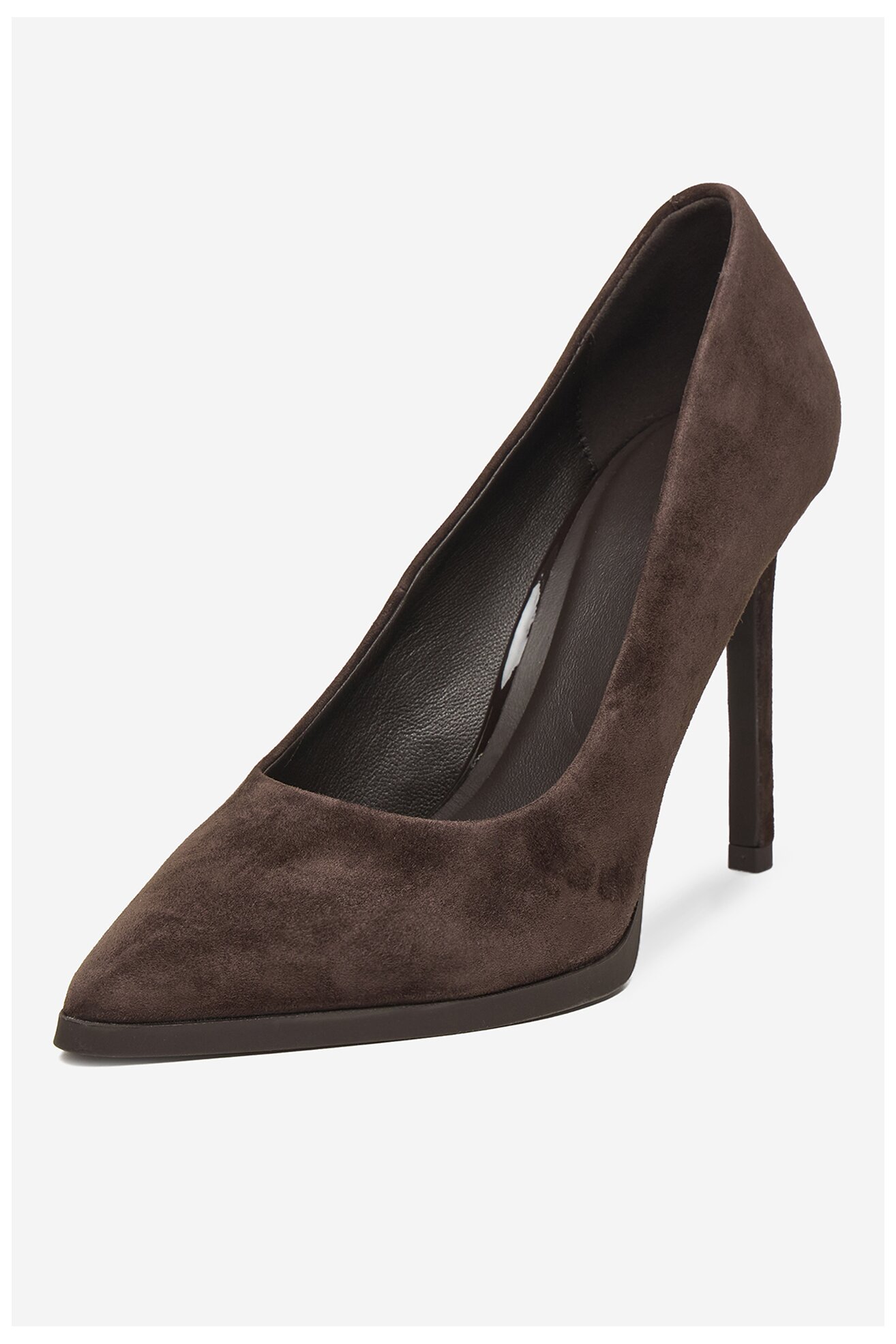 Czółenka Gino Rossi EO-AZI-LT2472-1 Brązowy ciemny