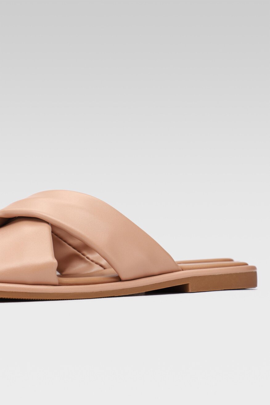 Jenny Fairy - Klapki beżowe - 5903698435947