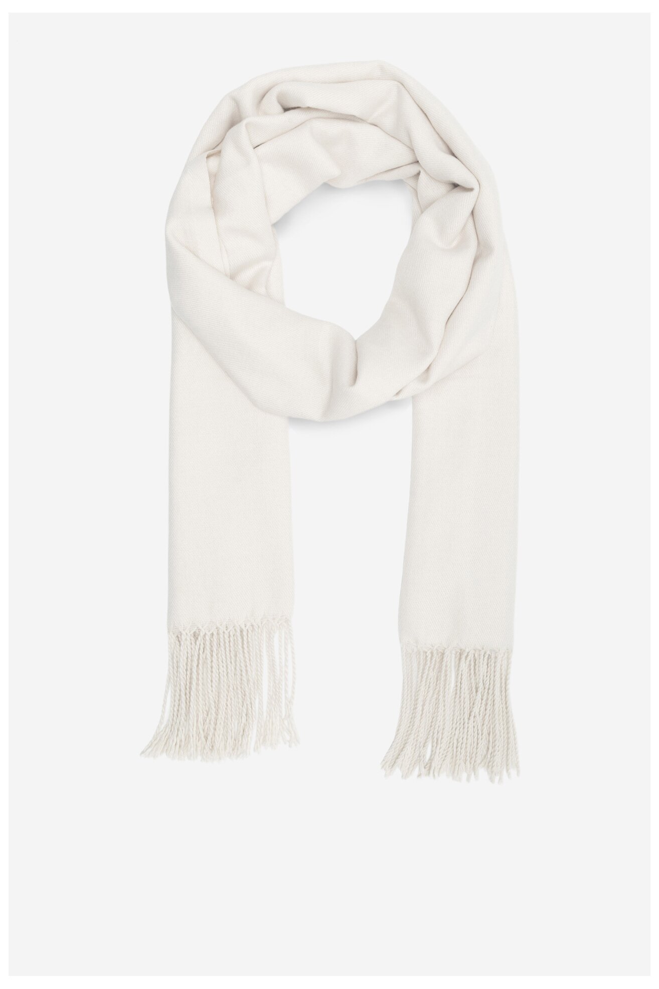 Szalik damski Jenny Fairy 4W4-001-AW23 Biały