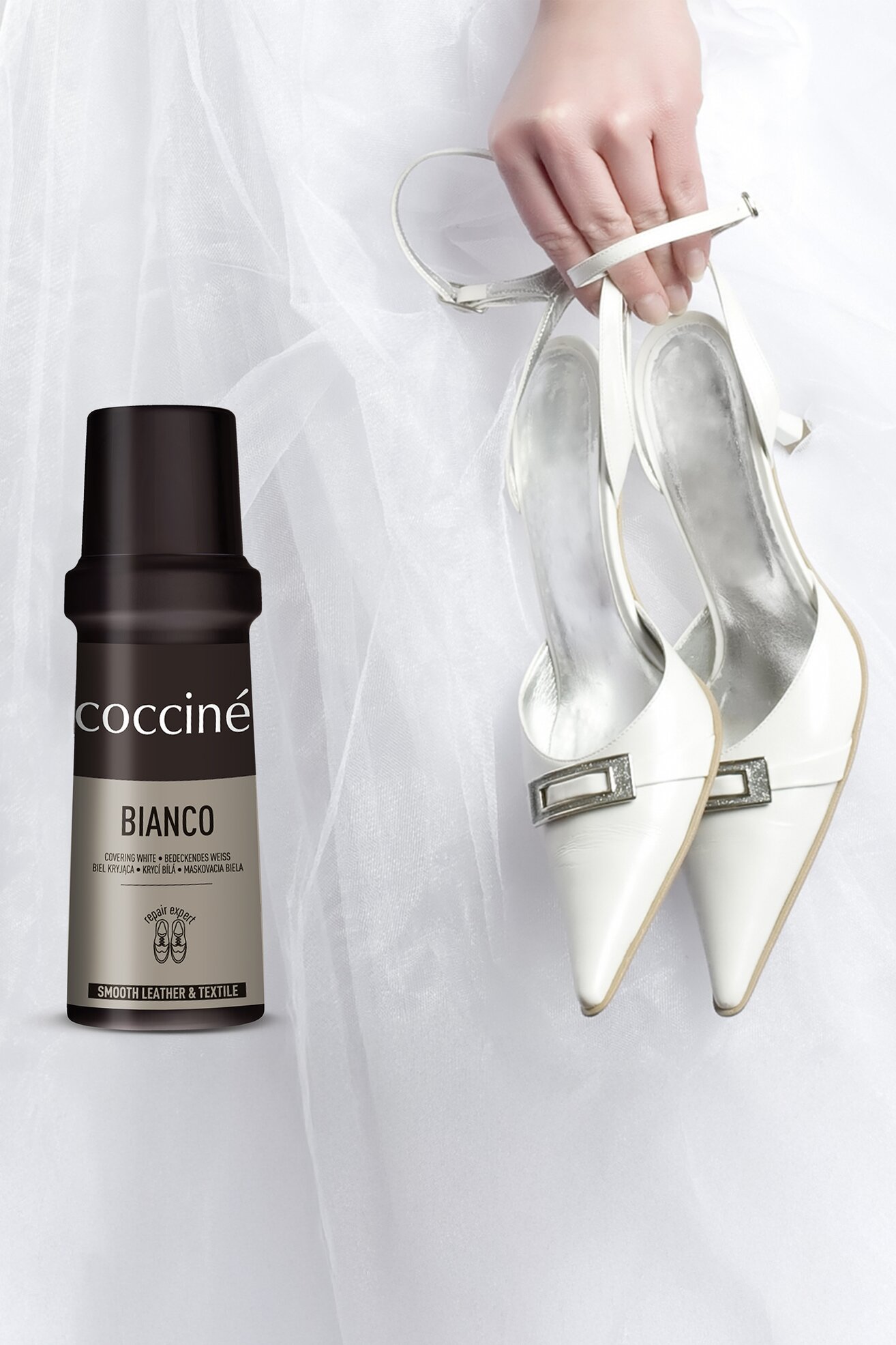 Паста за обувки Coccine BIANCO 75 g v.A БЯЛ