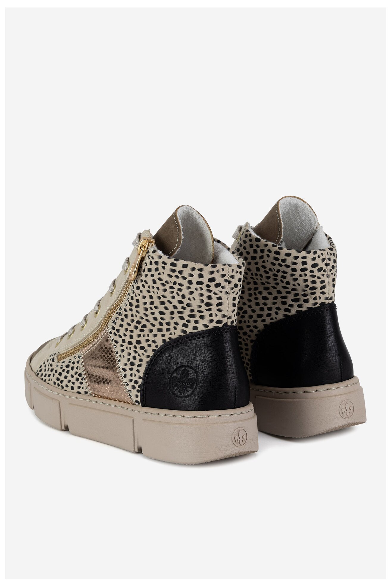 Trzewiki Rieker N5931-62 Beżowy