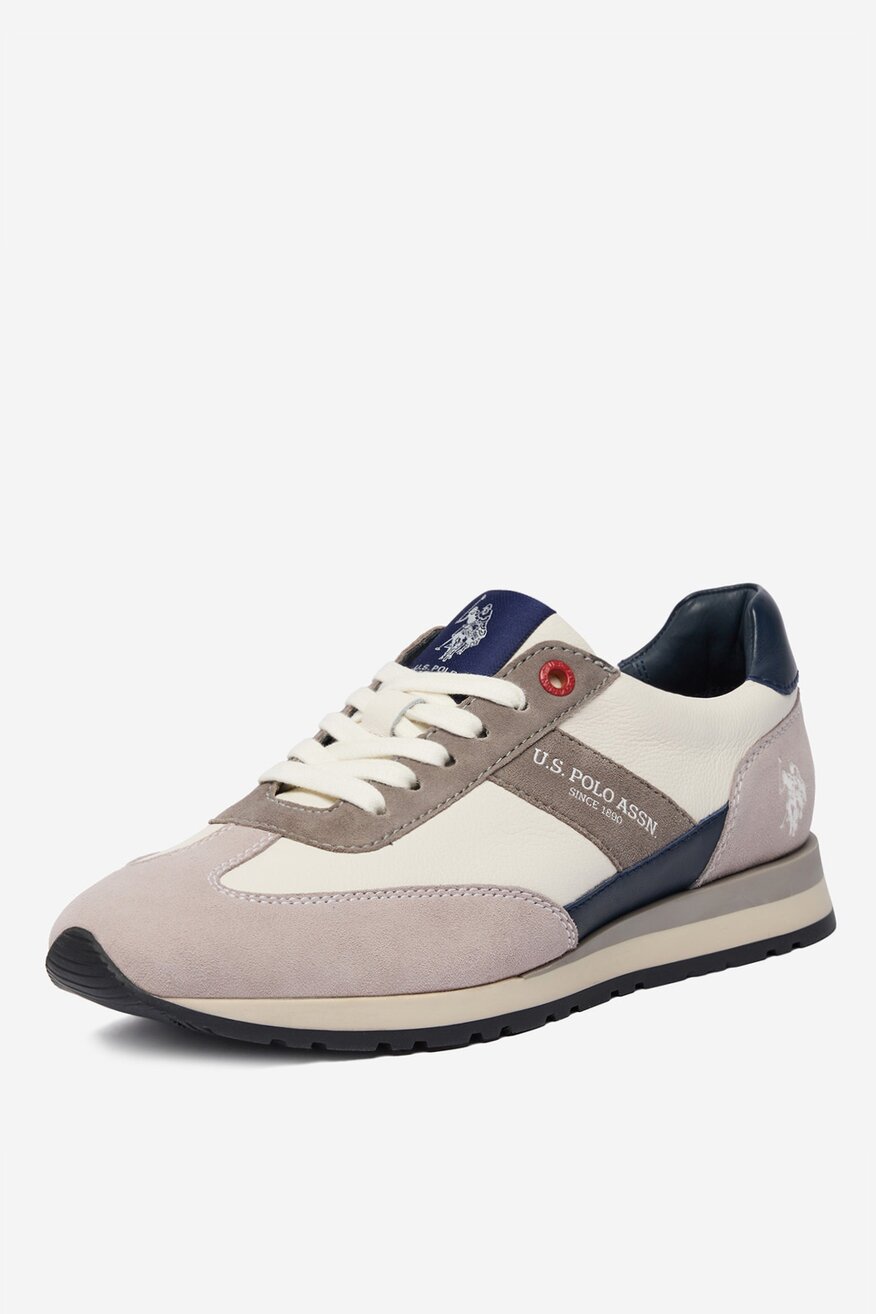 
                U.S. POLO ASSN. - Sneakersy skórzane - 5907964007111