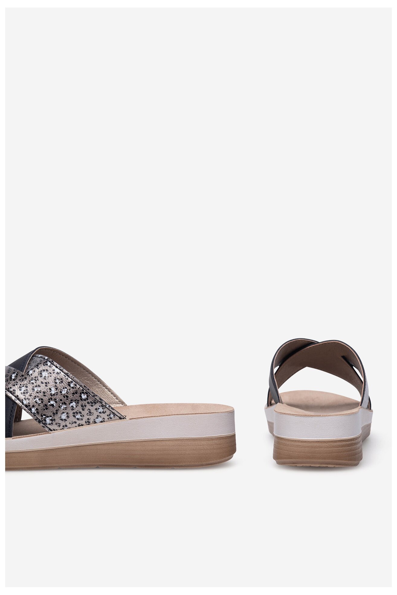 Klapki Inblu FT000013 Czarny