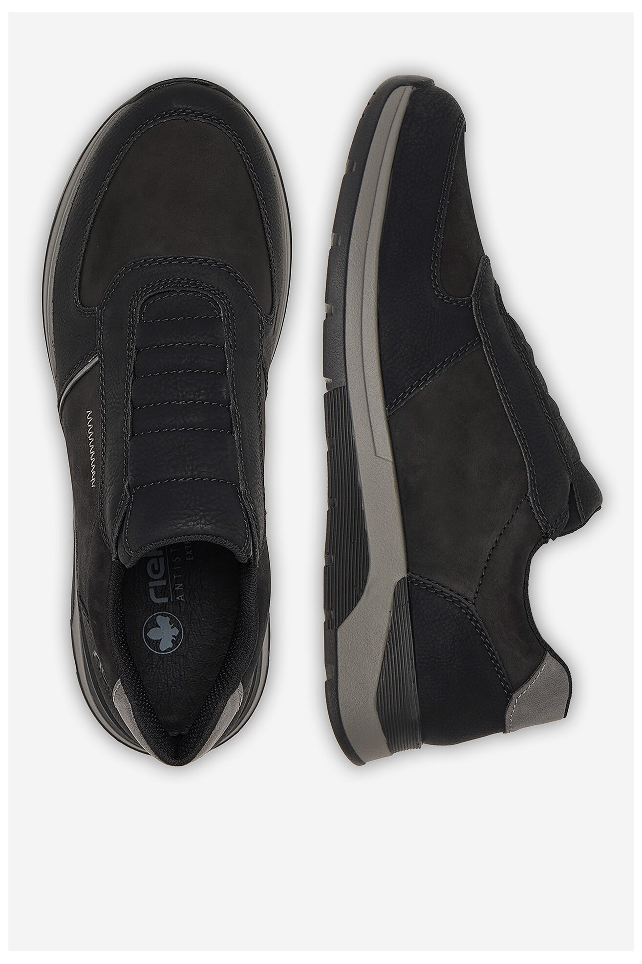 Pantofi casual Rieker 39652-00 NEGRU