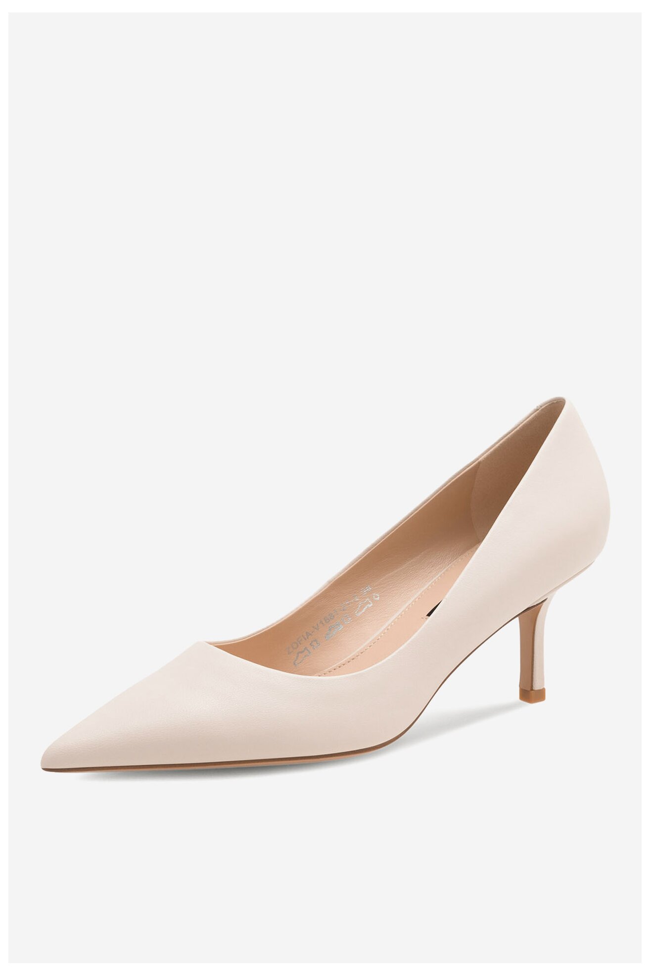 Pantofi cu toc Gino Rossi ZOFIA-V1681-21-2 IVORY