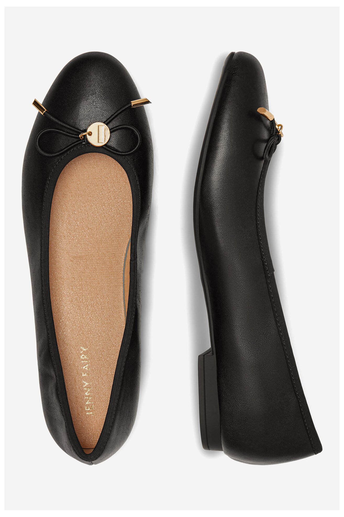 Baleriny Jenny Fairy VIKKI WYL3652-1 Czarny