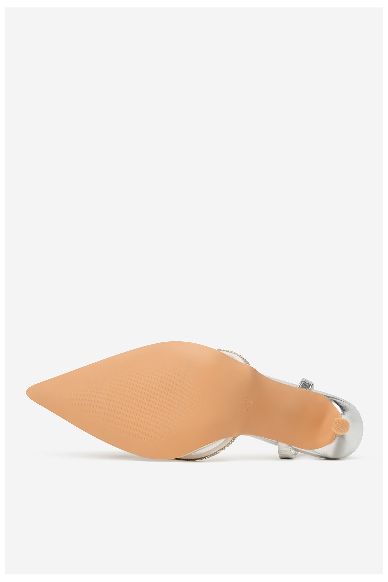 Pantofi cu toc DeeZee LIA SILVER RU ARGINTIU