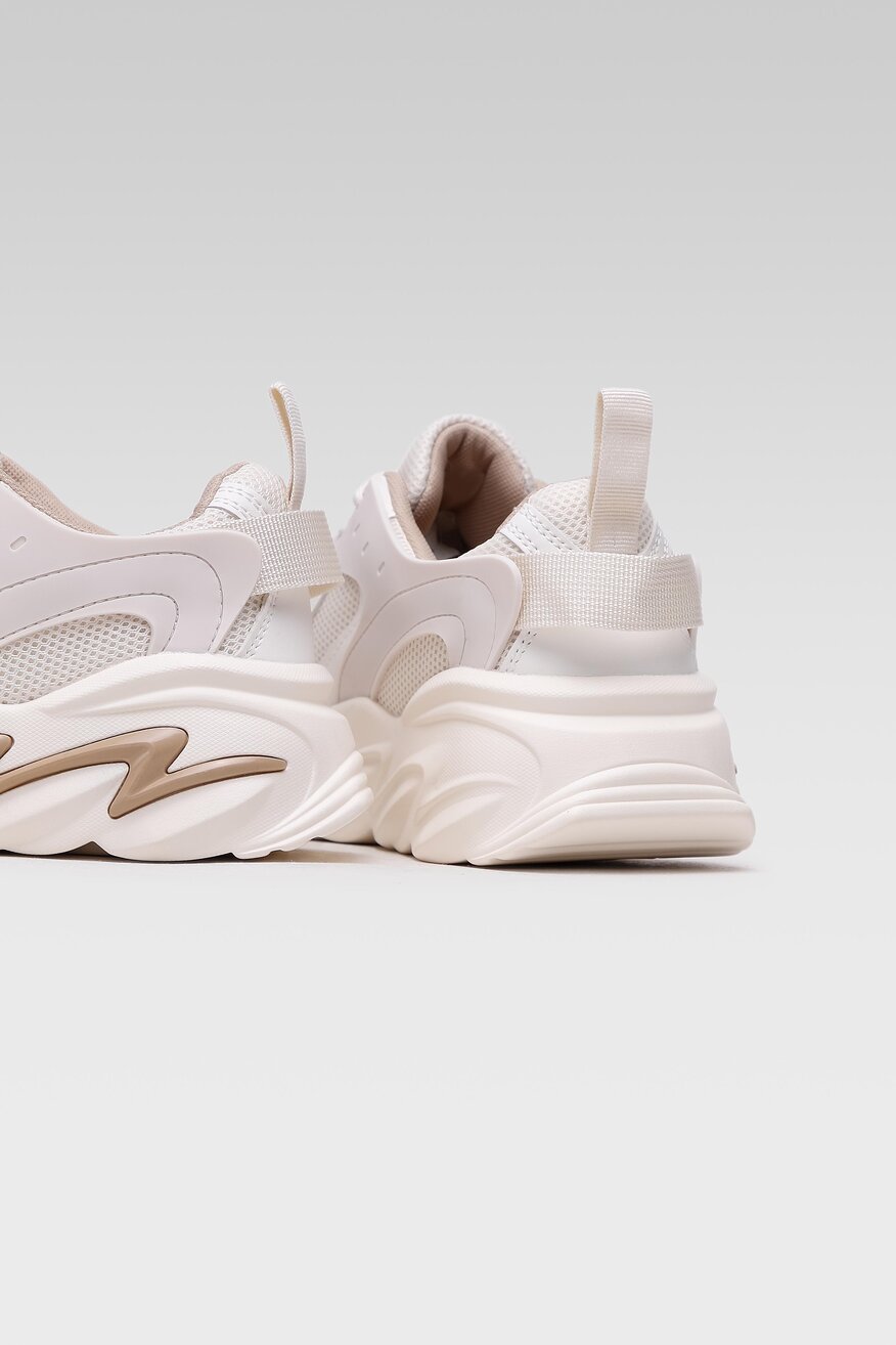 Jenny Fairy - Sneakersy pastelowe beżowe - 5904248266196