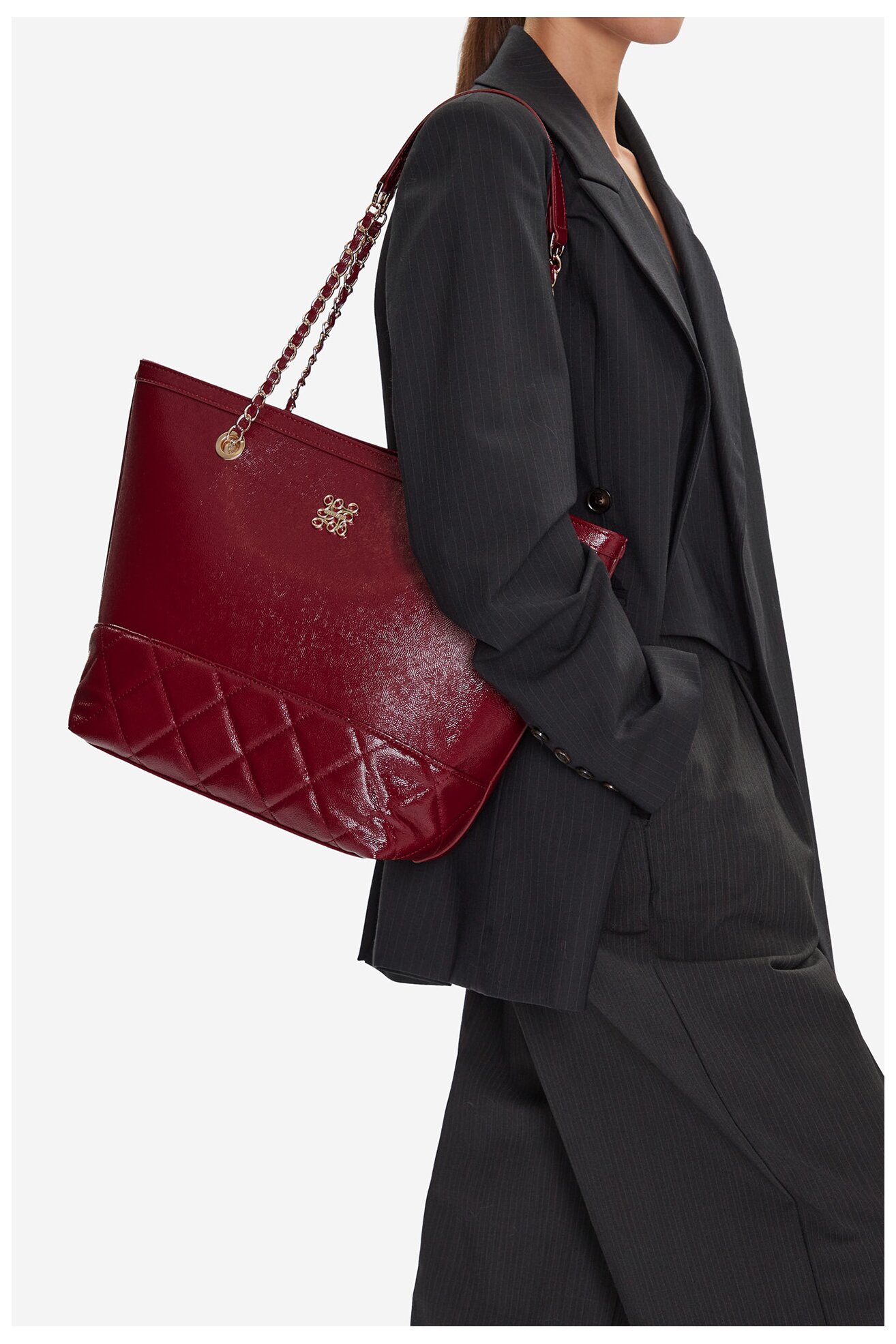 Дамска чанта NINE WEST C-TRINITY-KY090 БОРДО