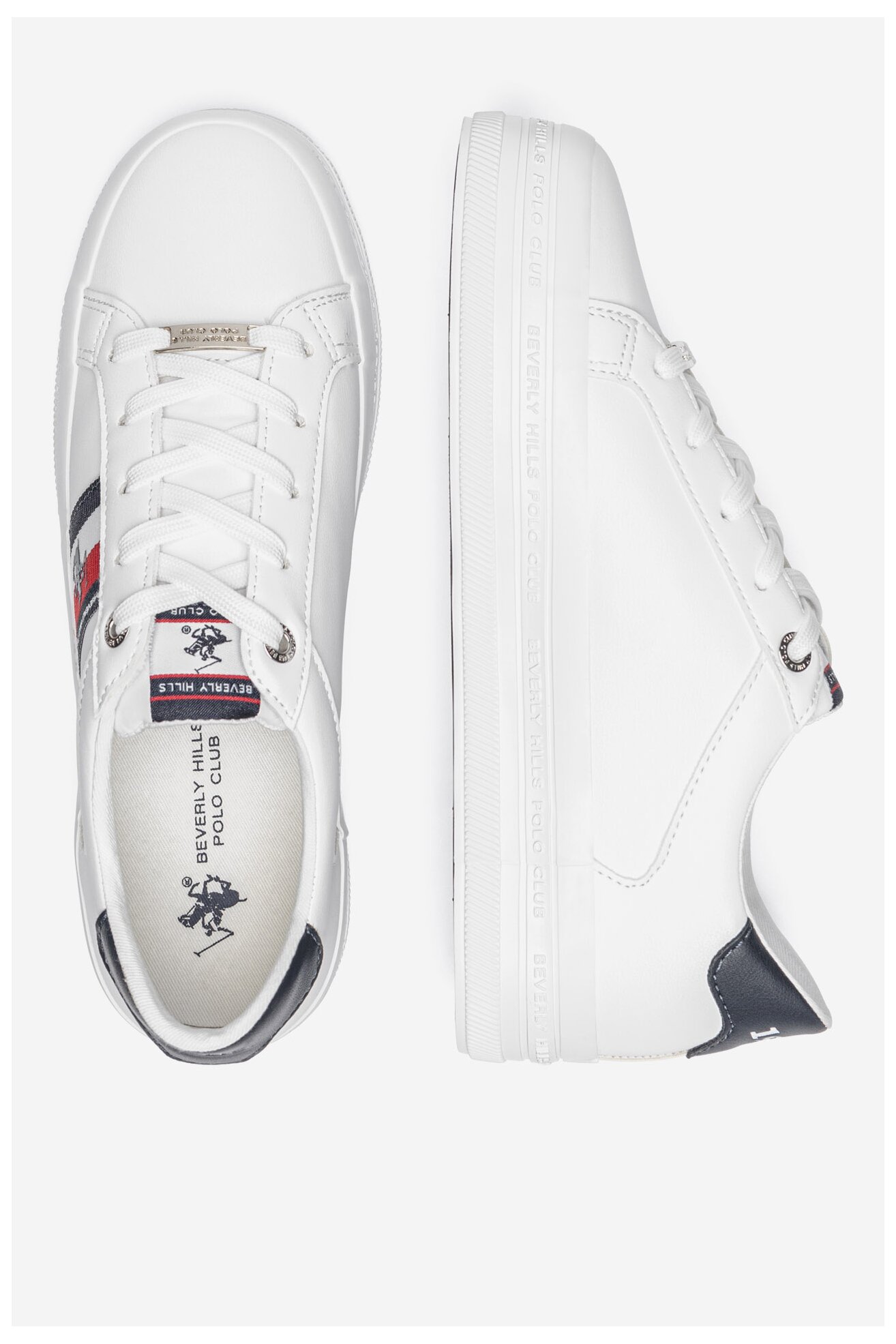 Півкеди Beverly Hills Polo Club V12-721 БІЛИЙ