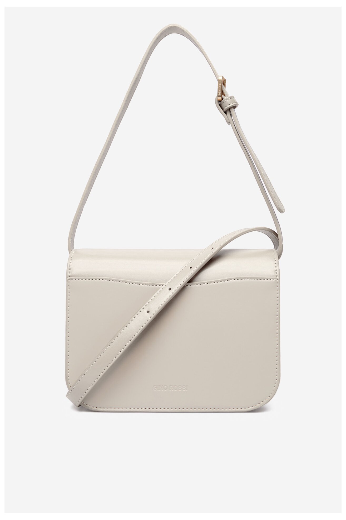 Сумка З Ремінцем Gino Rossi EO-EQ44A ІВОРИ