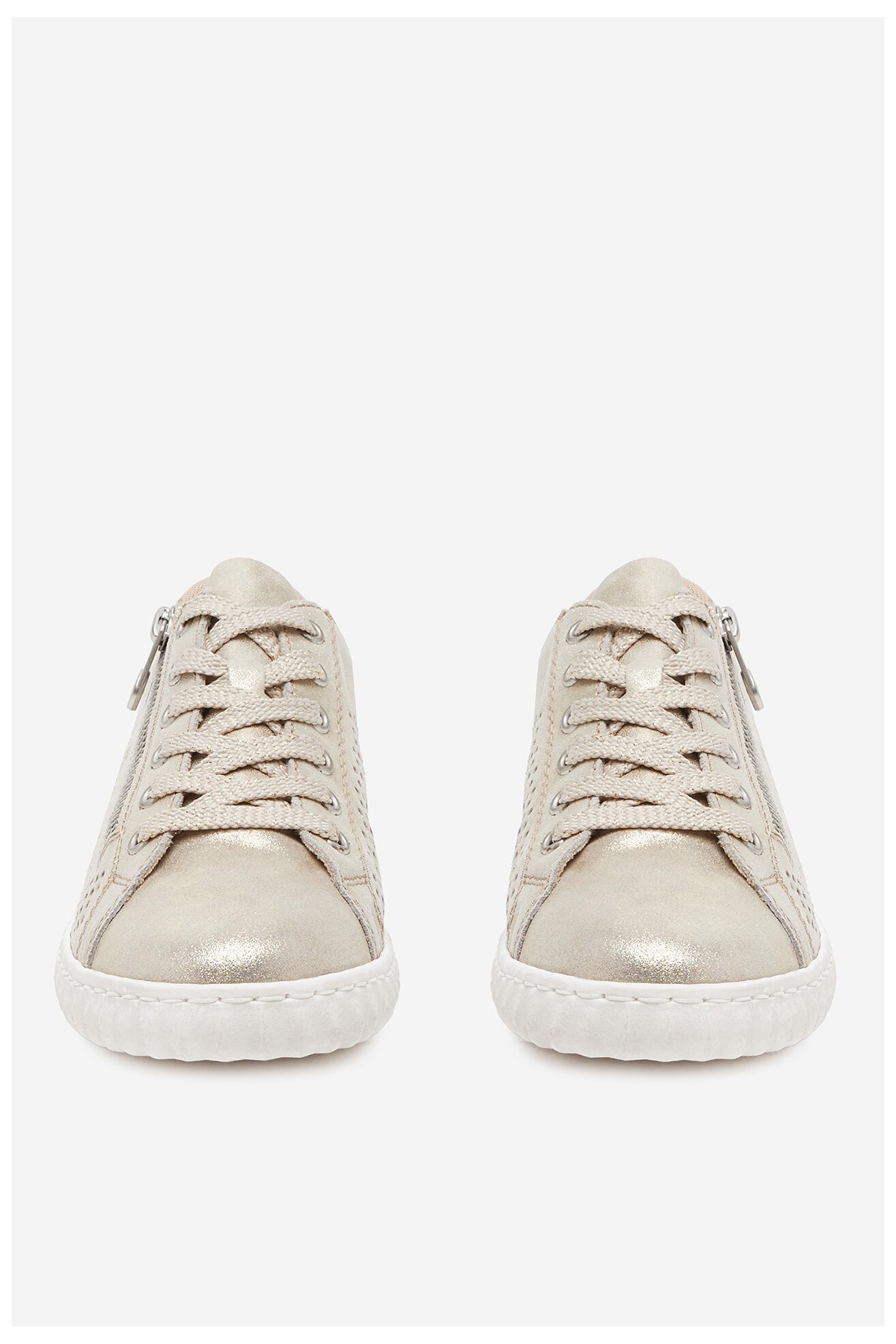 Sneakers Rieker CEO-N0901-62 Złoty