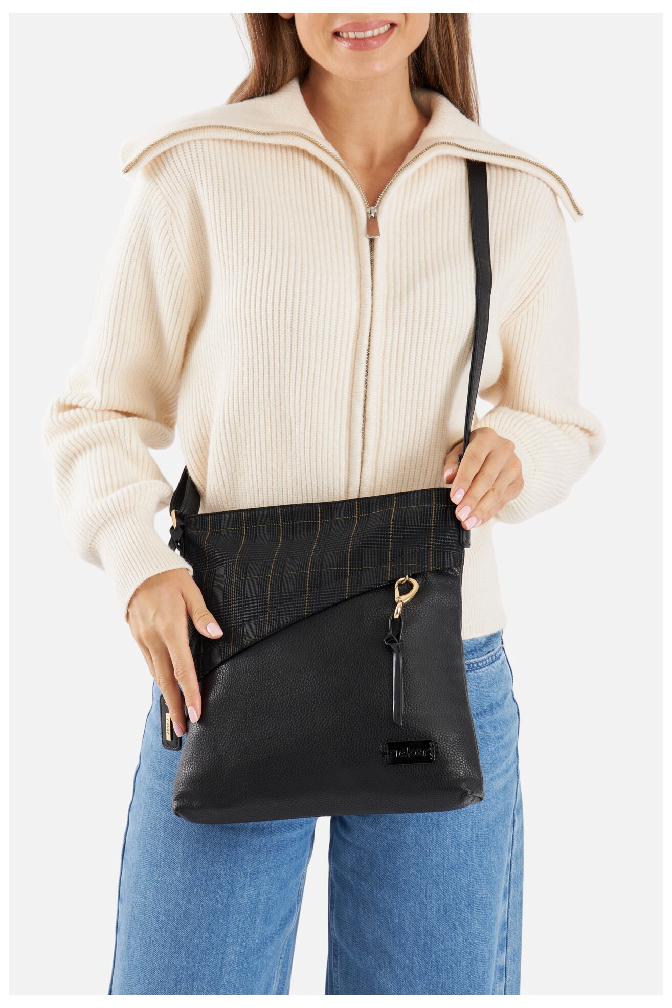 Torebka Rieker H1040-00 Czarny