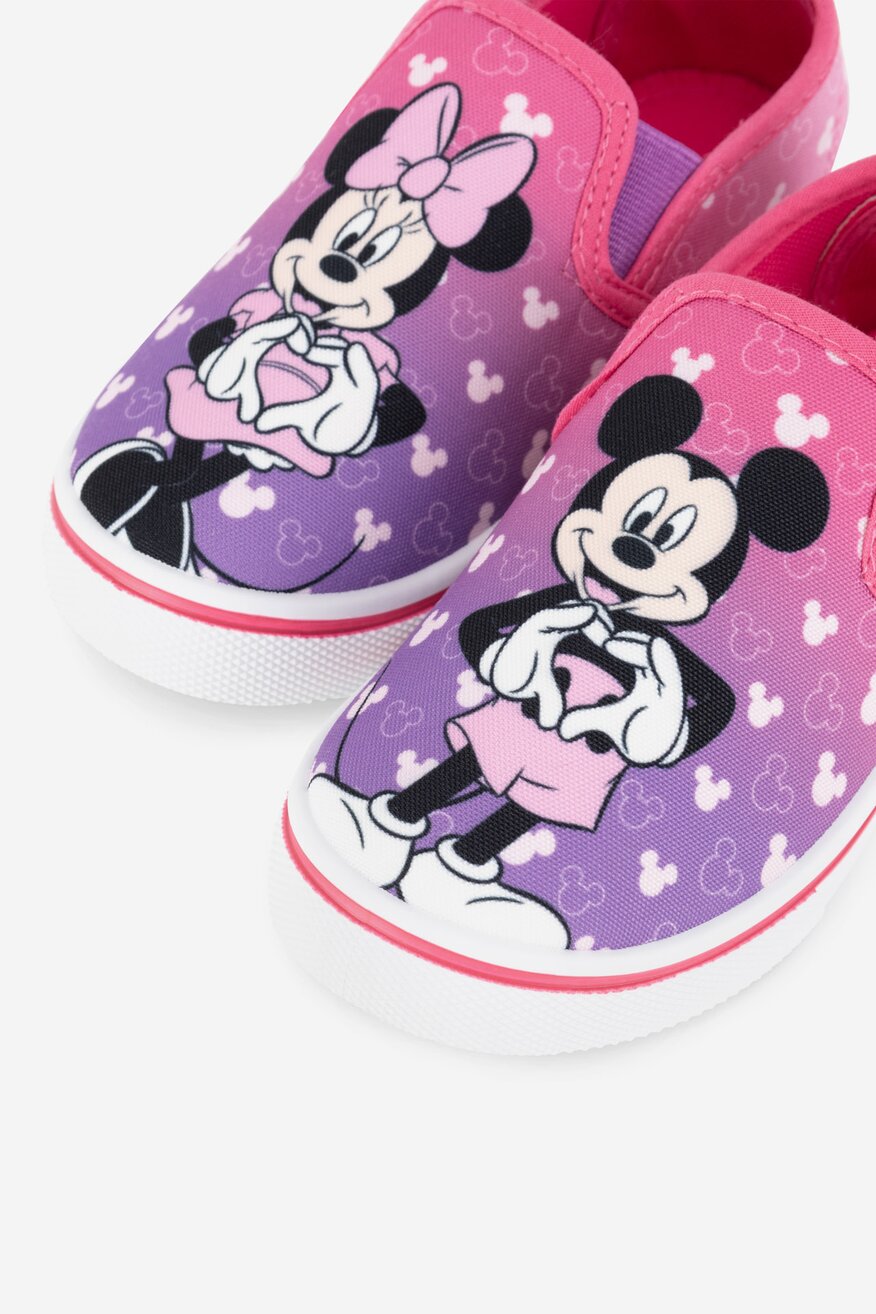 Pantofi pânză Mickey&Friends ROZ - 5903698048031