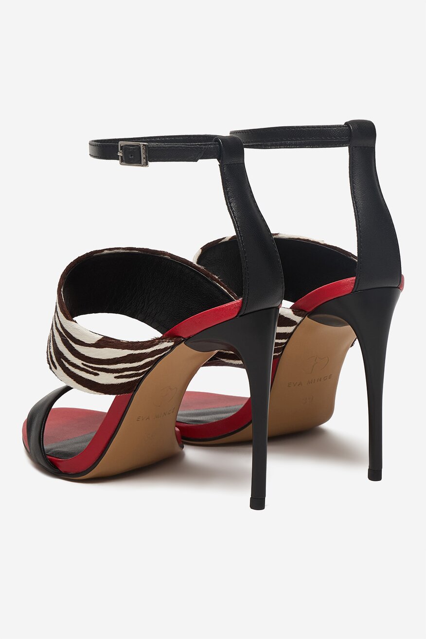 
                EVA MINGE - Sandały skórzane - 5906751814406