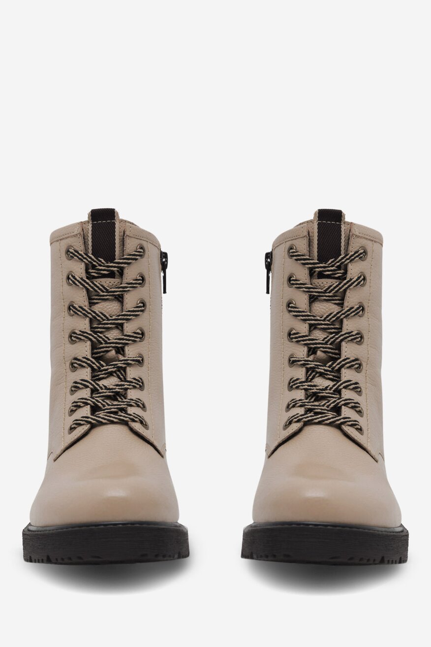 Lasocki - Trzewiki skórzane ocieplane - 5904862996264