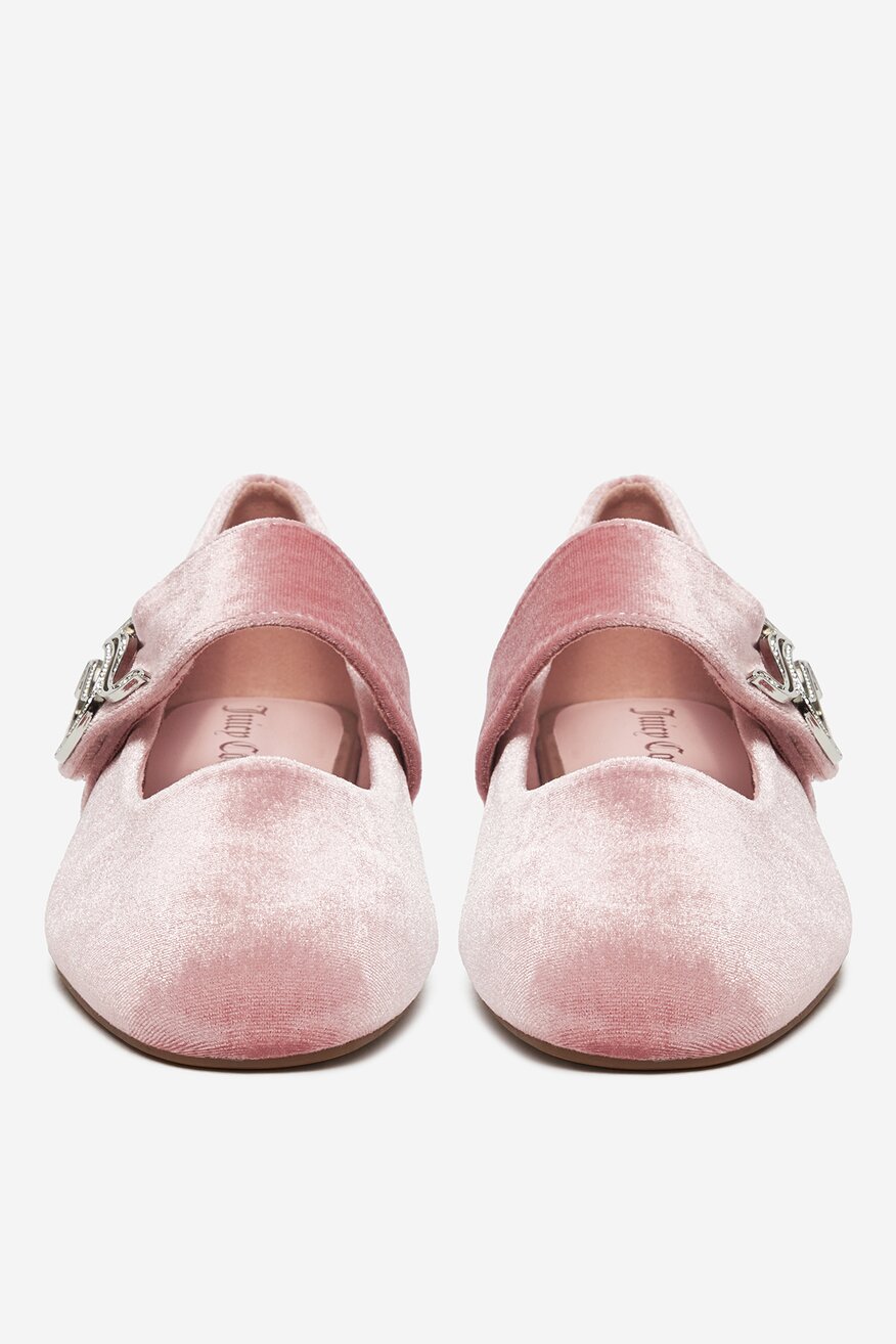 Baleríny Juicy Couture SVĚTLE RŮŽOVÁ - 5906751042106