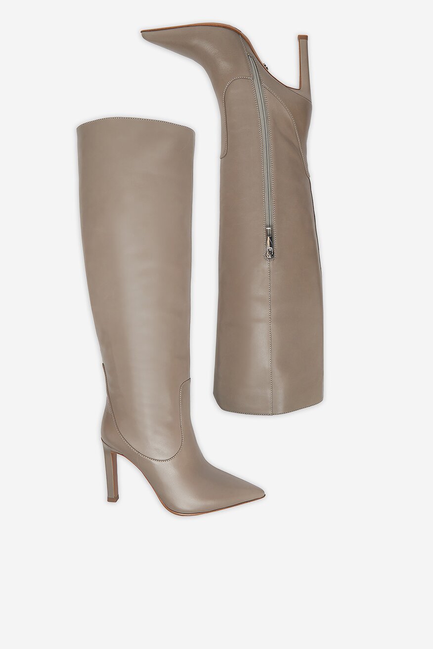 Gino Rossi - Kozaki skórzane - 5906751409794