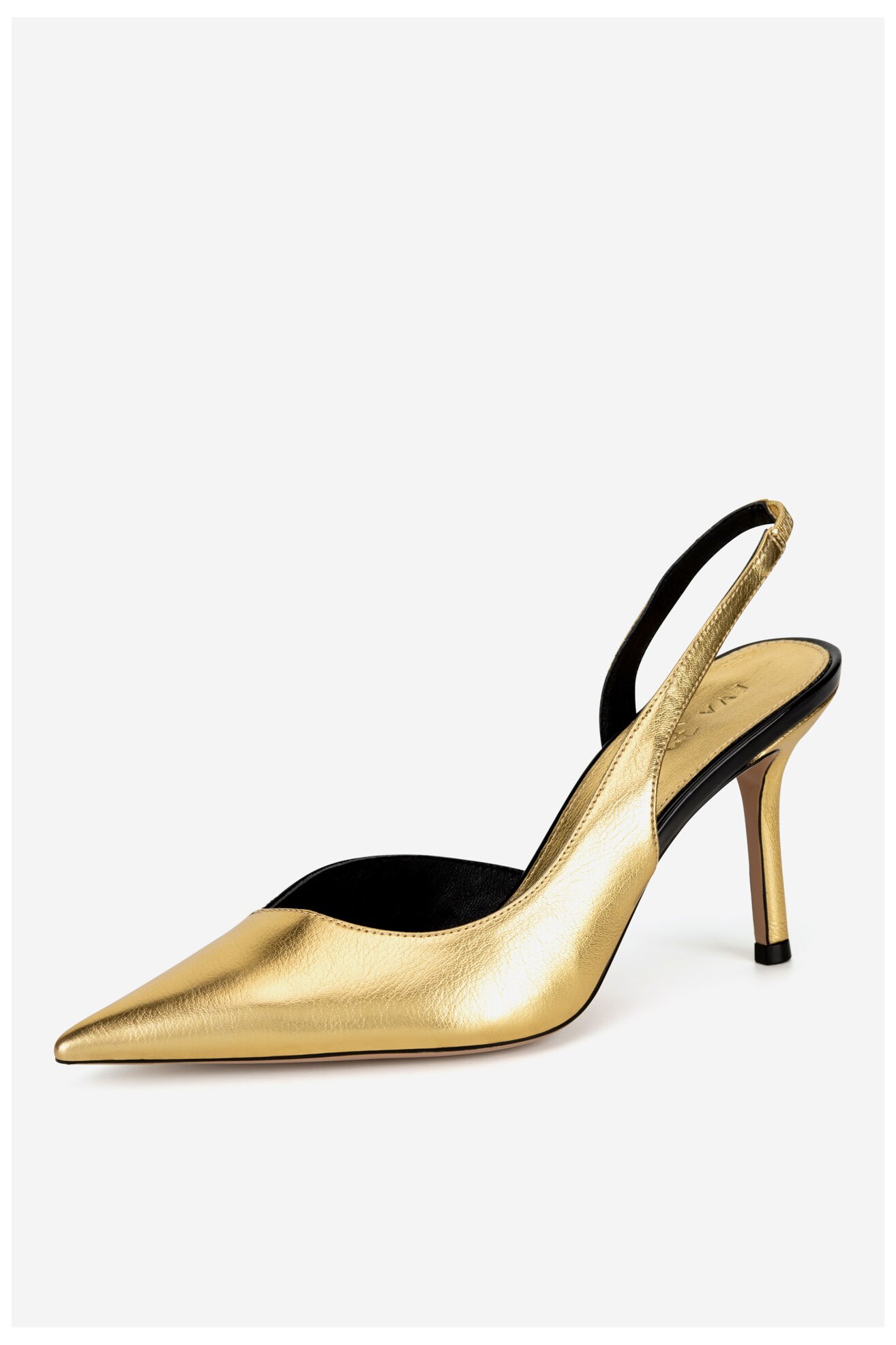 Елегантни обувки EVA MINGE ANGELICA-V1299-303-1 ЗЛАТИСТ