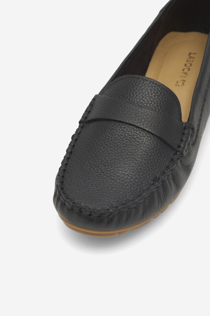 
                Lasocki - Mokasyny skórzane - 5905588438106