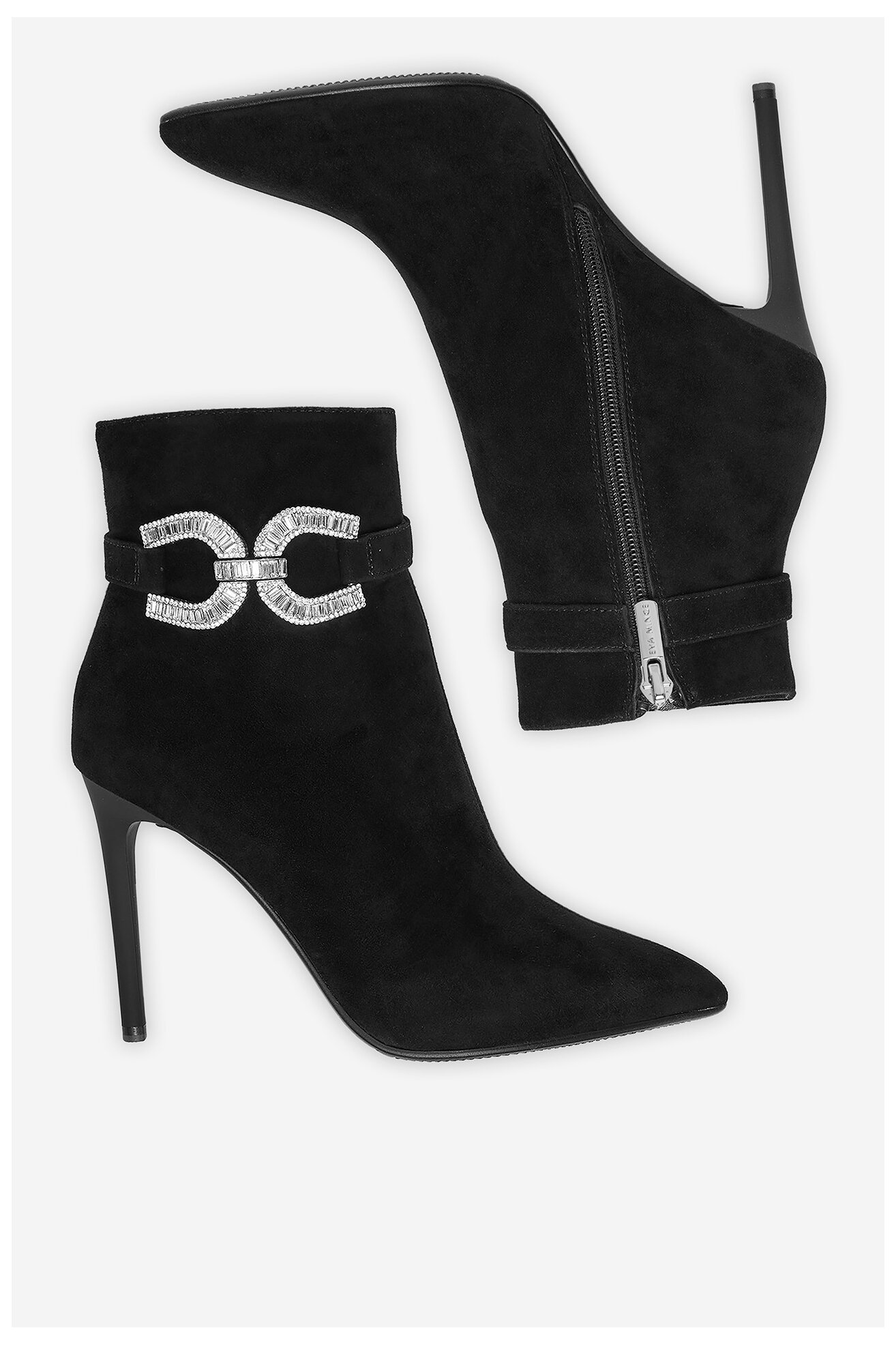 Botki EVA MINGE EO-ELENA-E327-20B-R019 Czarny