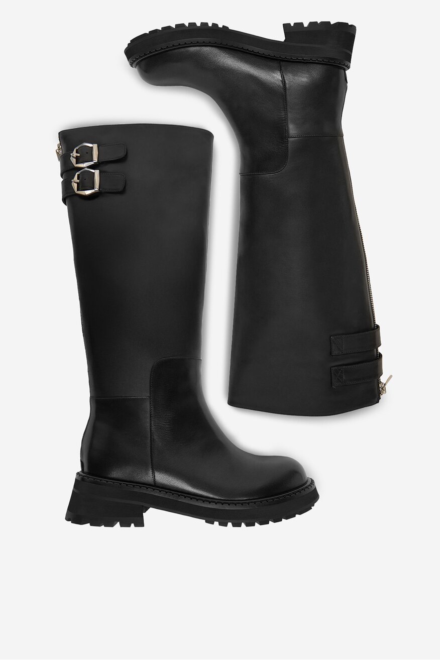 Badura - Kozaki skórzane - 5906751419441