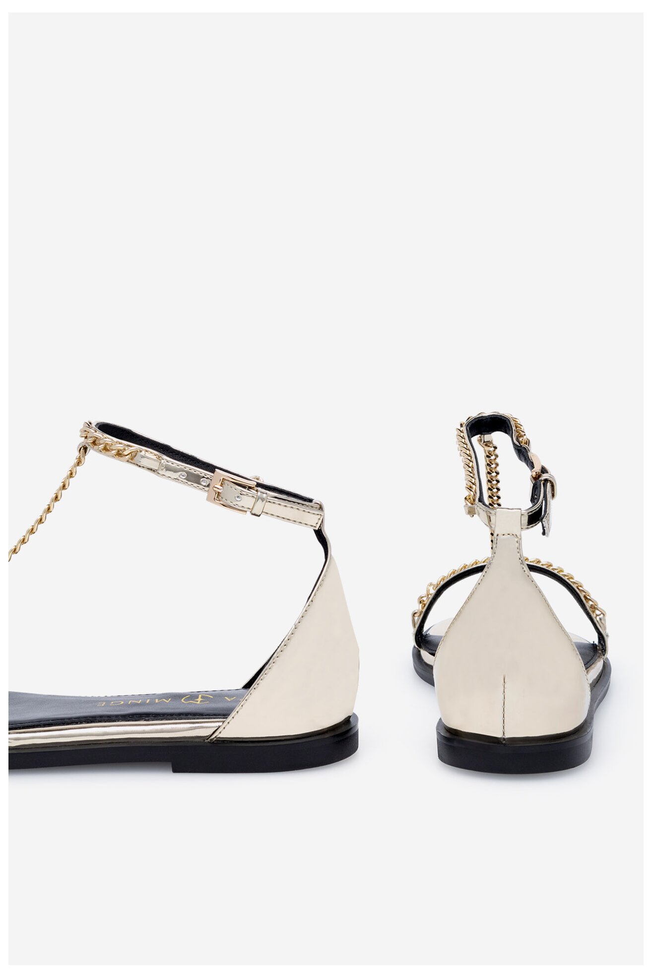 Сандали EVA MINGE ALBINA-F50-298-1 ЗЛАТИСТ