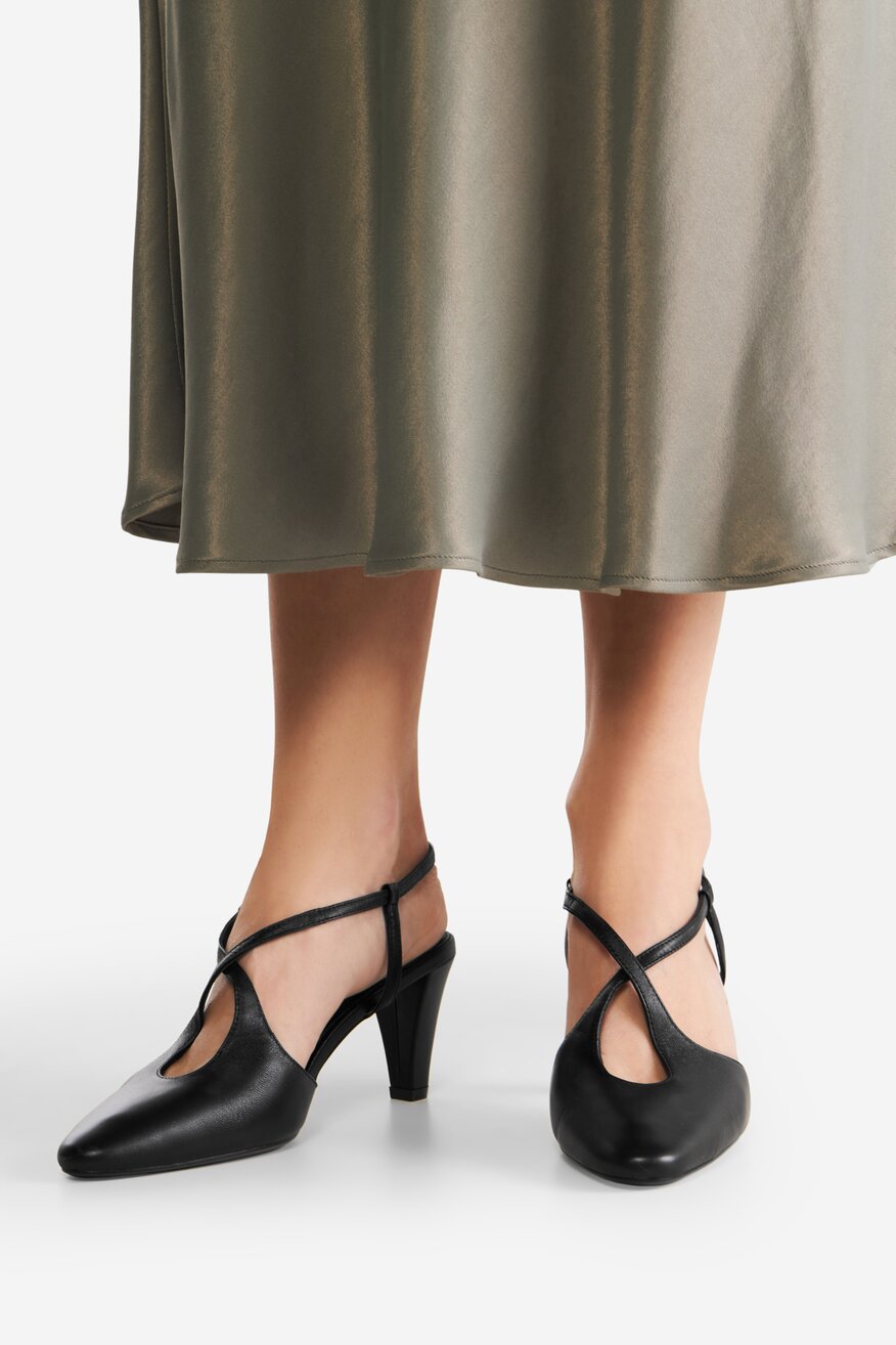 Pantofi cu toc Gino Rossi NEGRU - 5903698588315