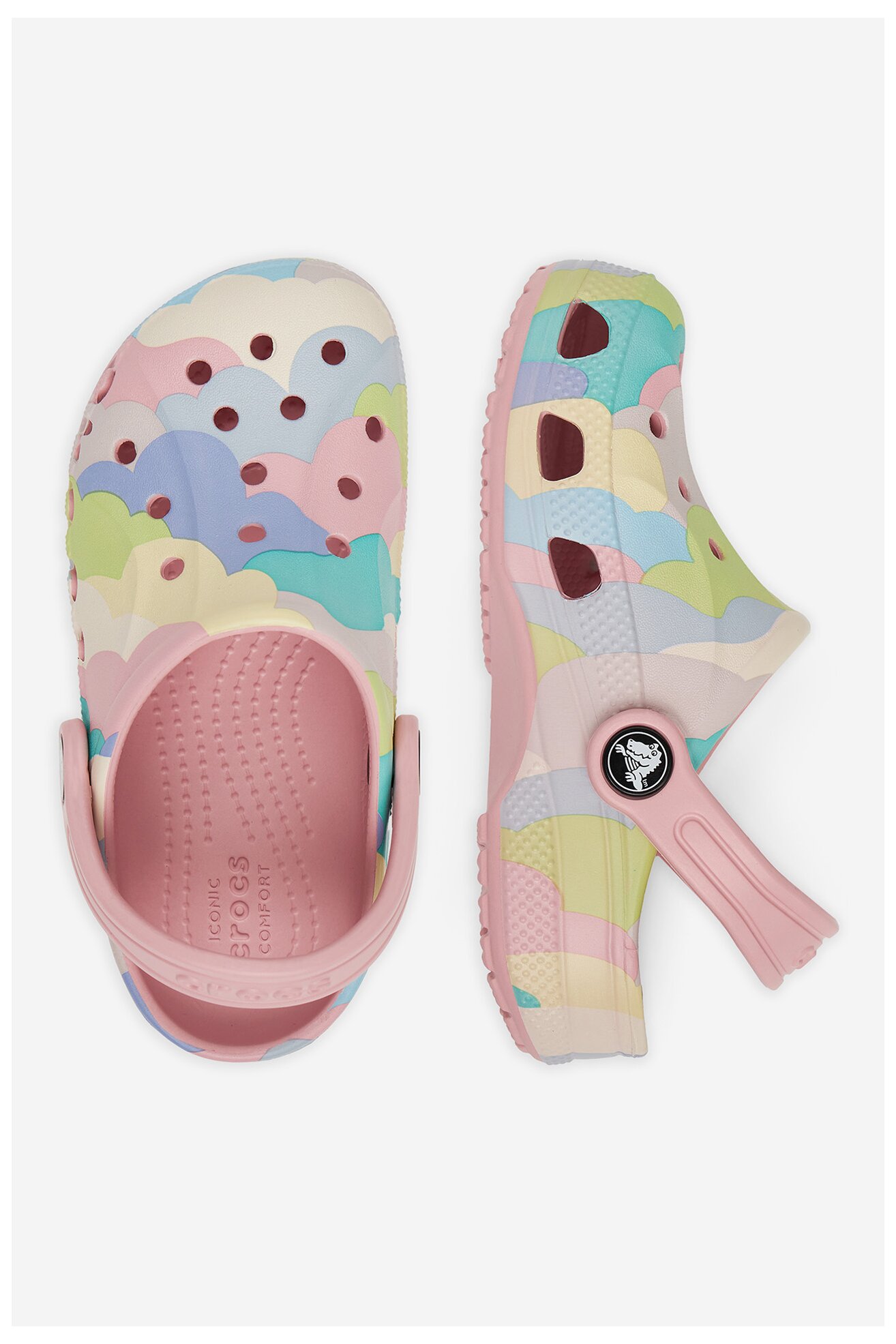 Klapki basenowe Crocs BAYA SEASONAL PRINTED CG K 209728-606 MIX