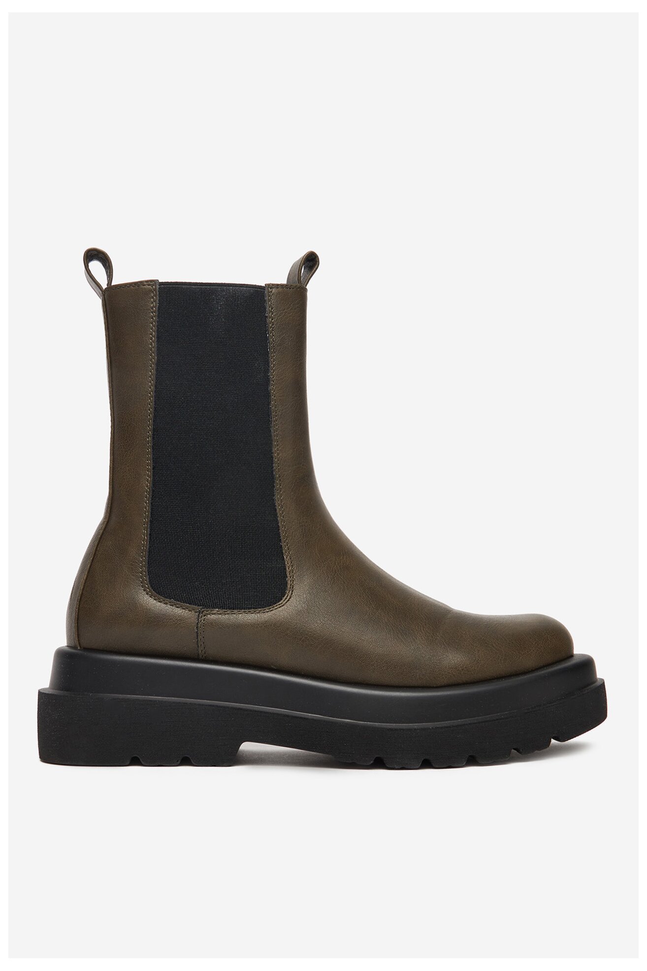 Bokacsizma DeeZee 7223-1-OLIVE OLAJZÖLD