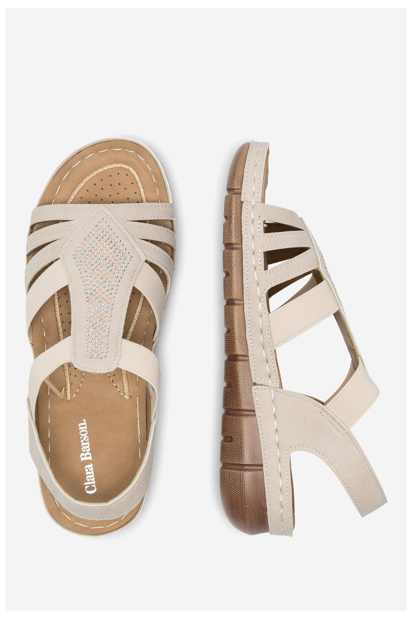 Сандали Clara Barson WYL0510-03 БЕЖОВ
