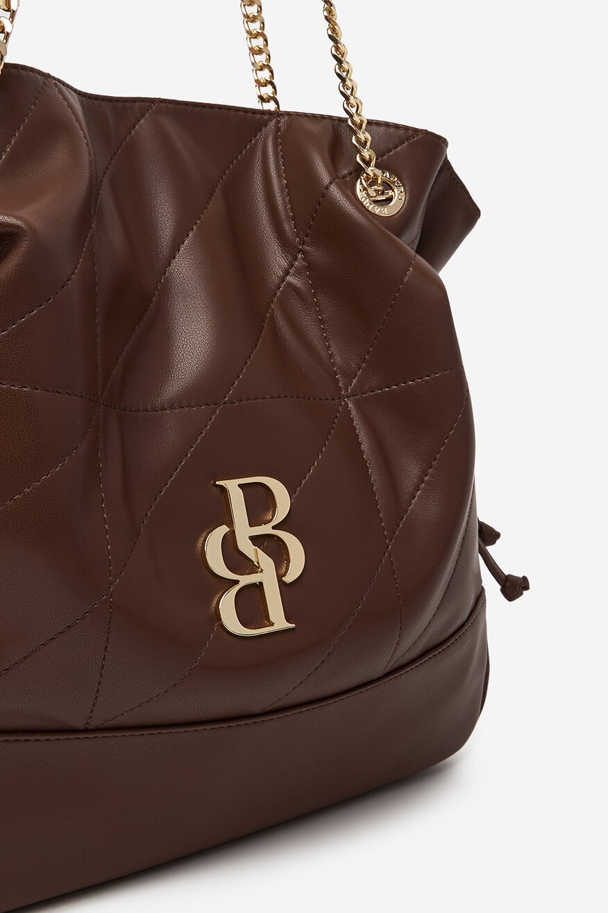 Kézitáska Badura SÖTÉTBARNA - 5906751285411