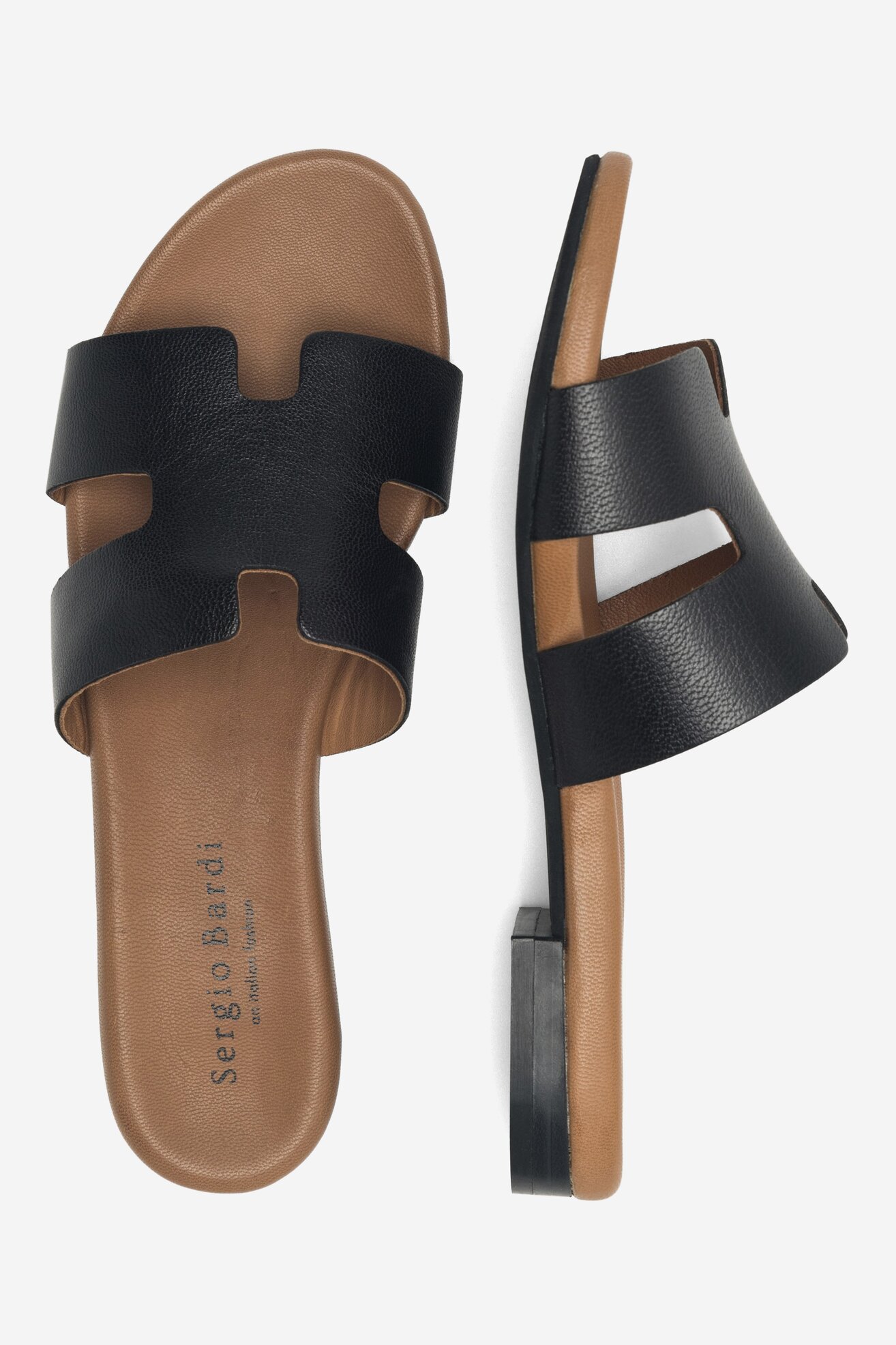 Klapki Sergio Bardi WB05-B1037-01SB Czarny