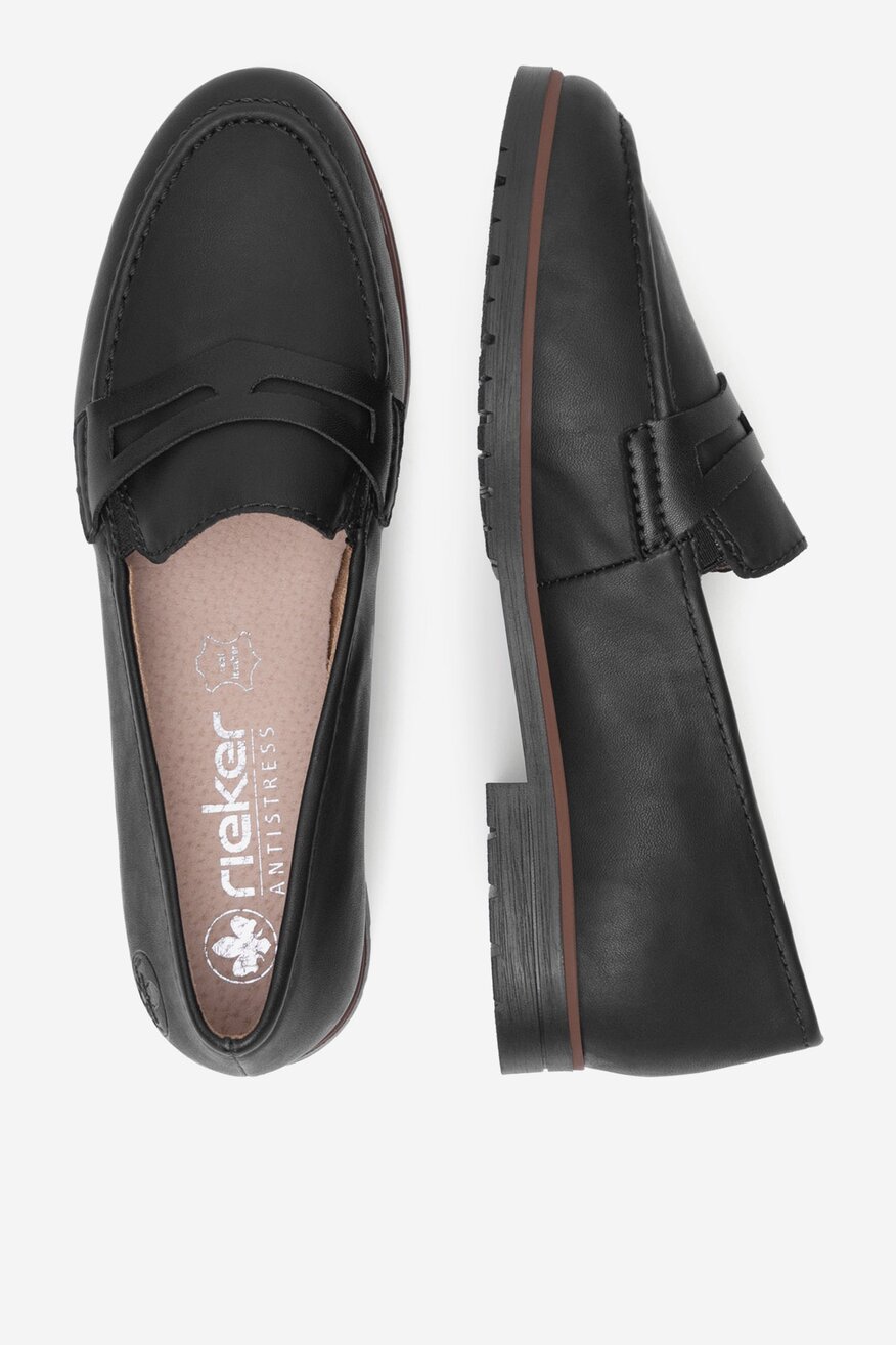 
                Mokaszin Rieker FEKETE - 2230074034757