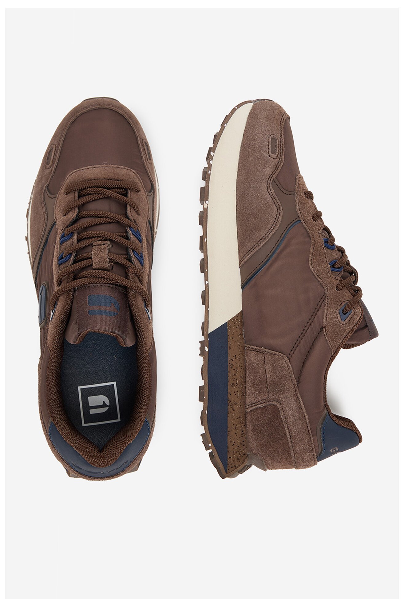 Sneakers G-STAR RAW CEO-LEO-01 WE Brązowy