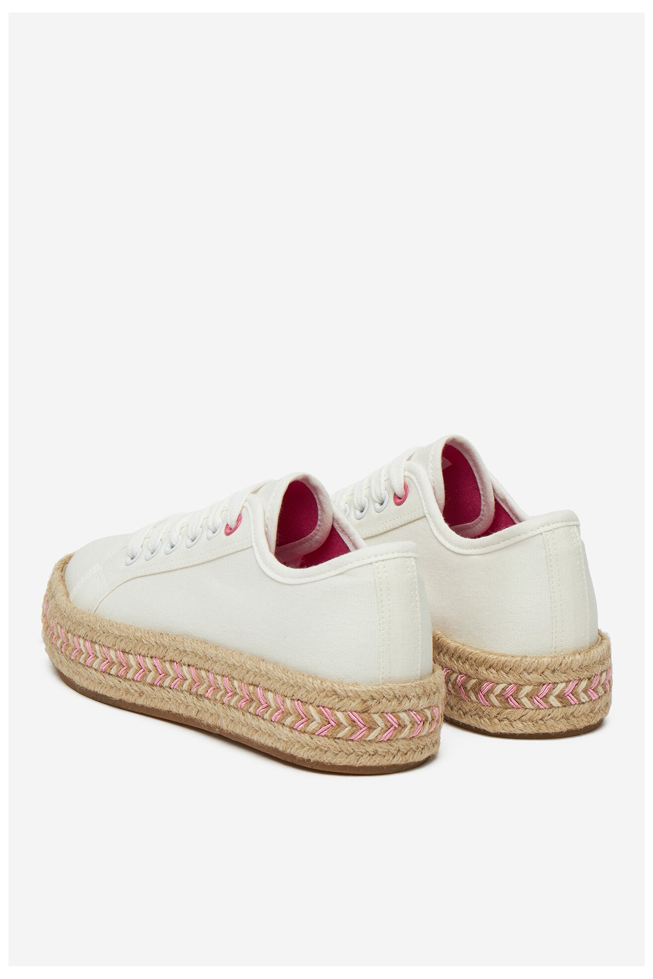 Espadryle DeeZee ZYKS306 Biały