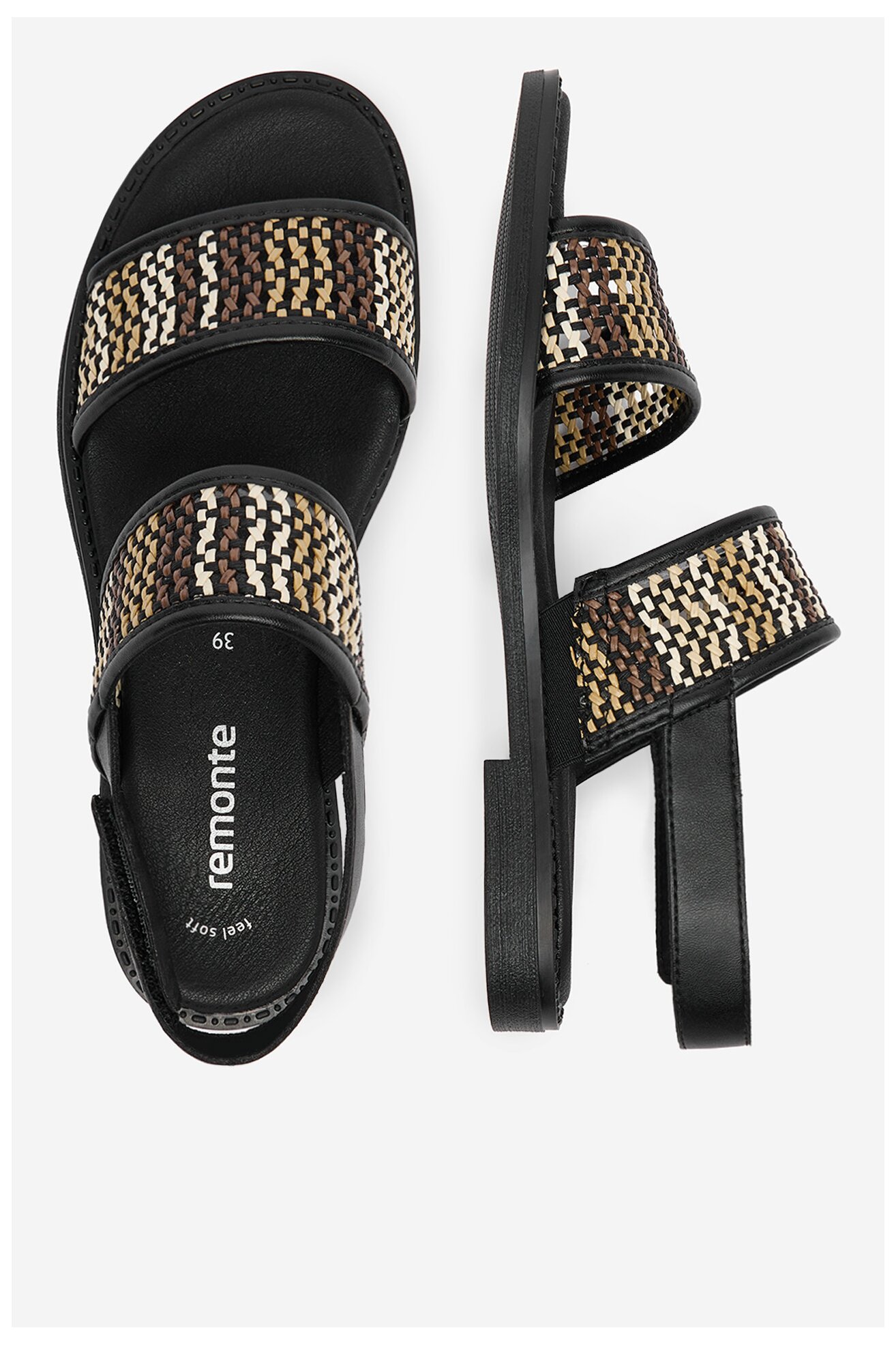 Sandały Remonte CEO-D3646-03 Czarny