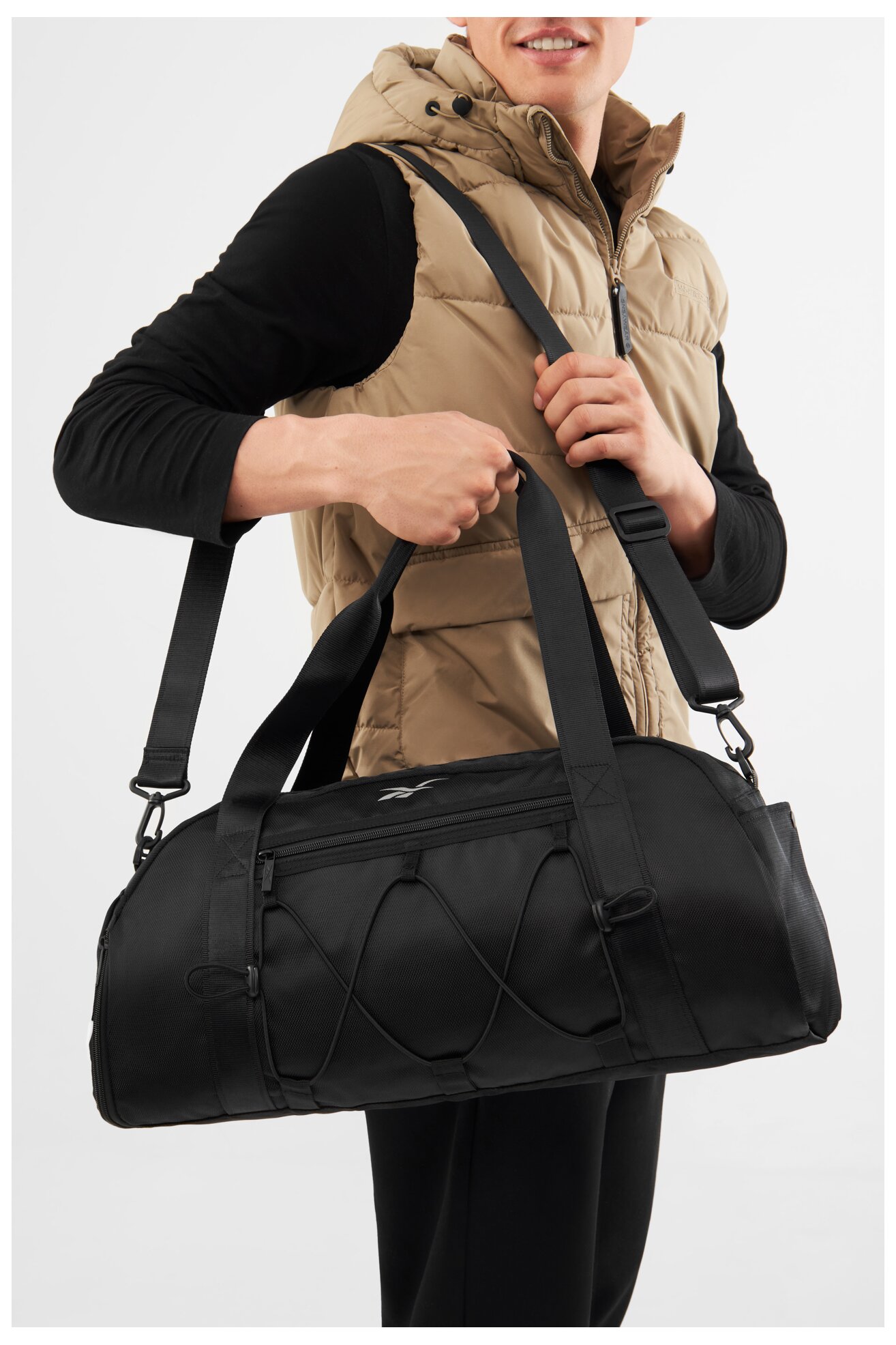 Чанта за пътуване Reebok RBK-020-CCC-05 ЧЕРЕН