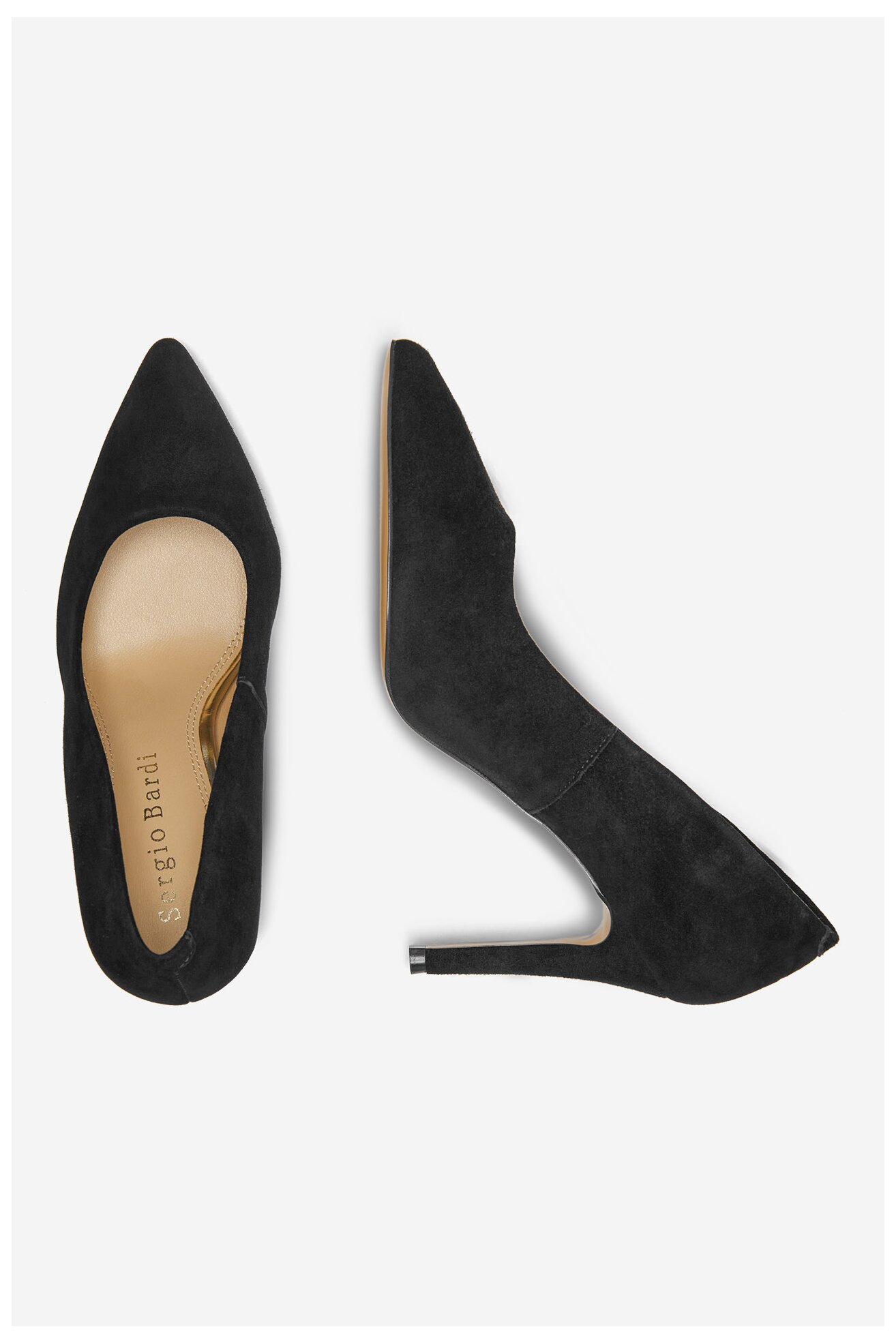 Körömcipő Sergio Bardi WFA2309-1Z-SB FEKETE