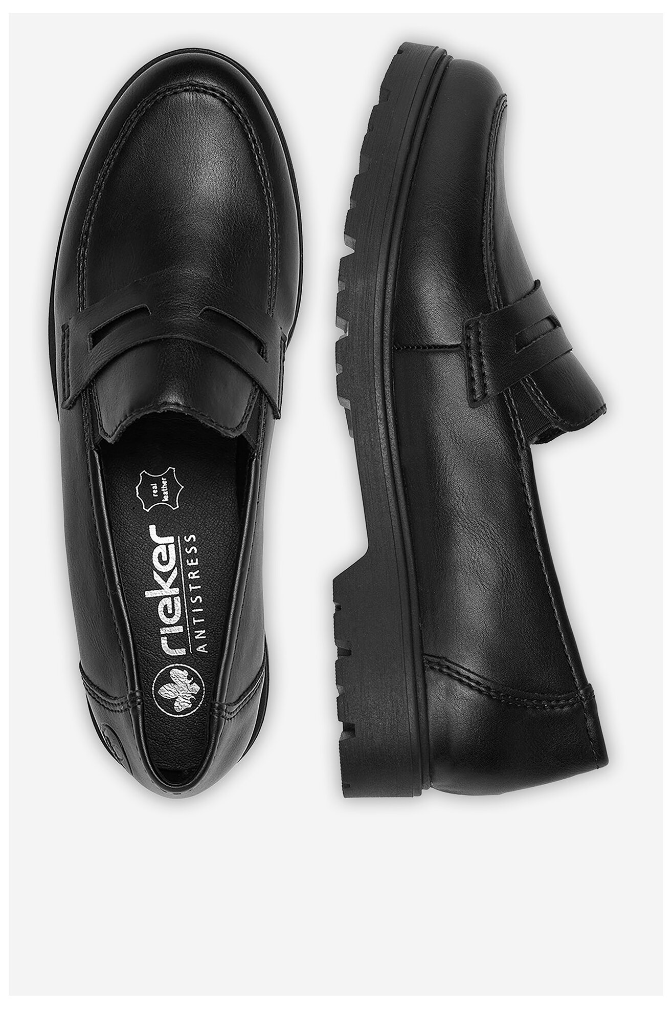 Мокасини Rieker 45560-02 ЧЕРЕН