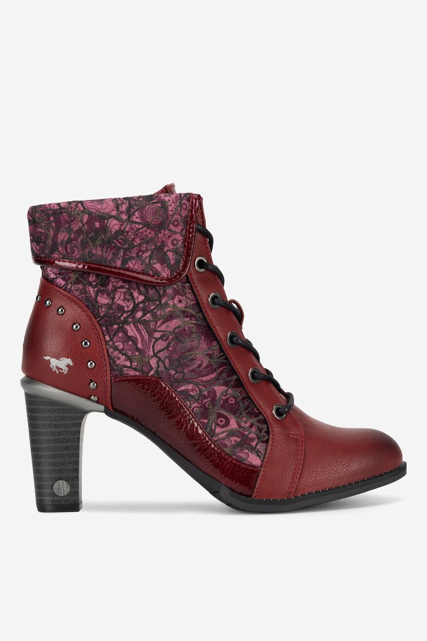 
                Mustang - Trzewiki ocieplane na słupku - 5905588870098