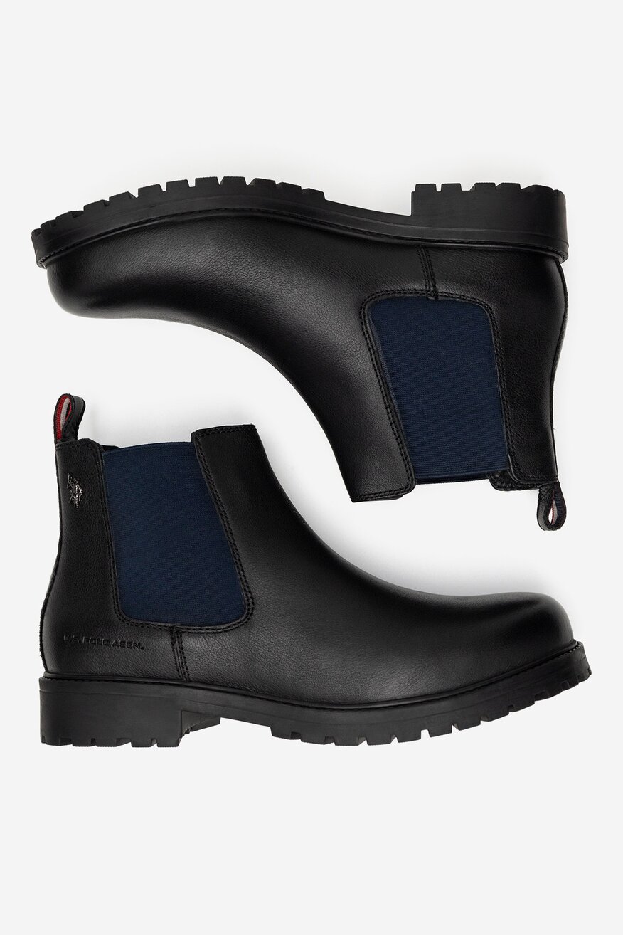 
                U.S. POLO ASSN. - Sztyblety skórzane ocieplane - 5903419653414