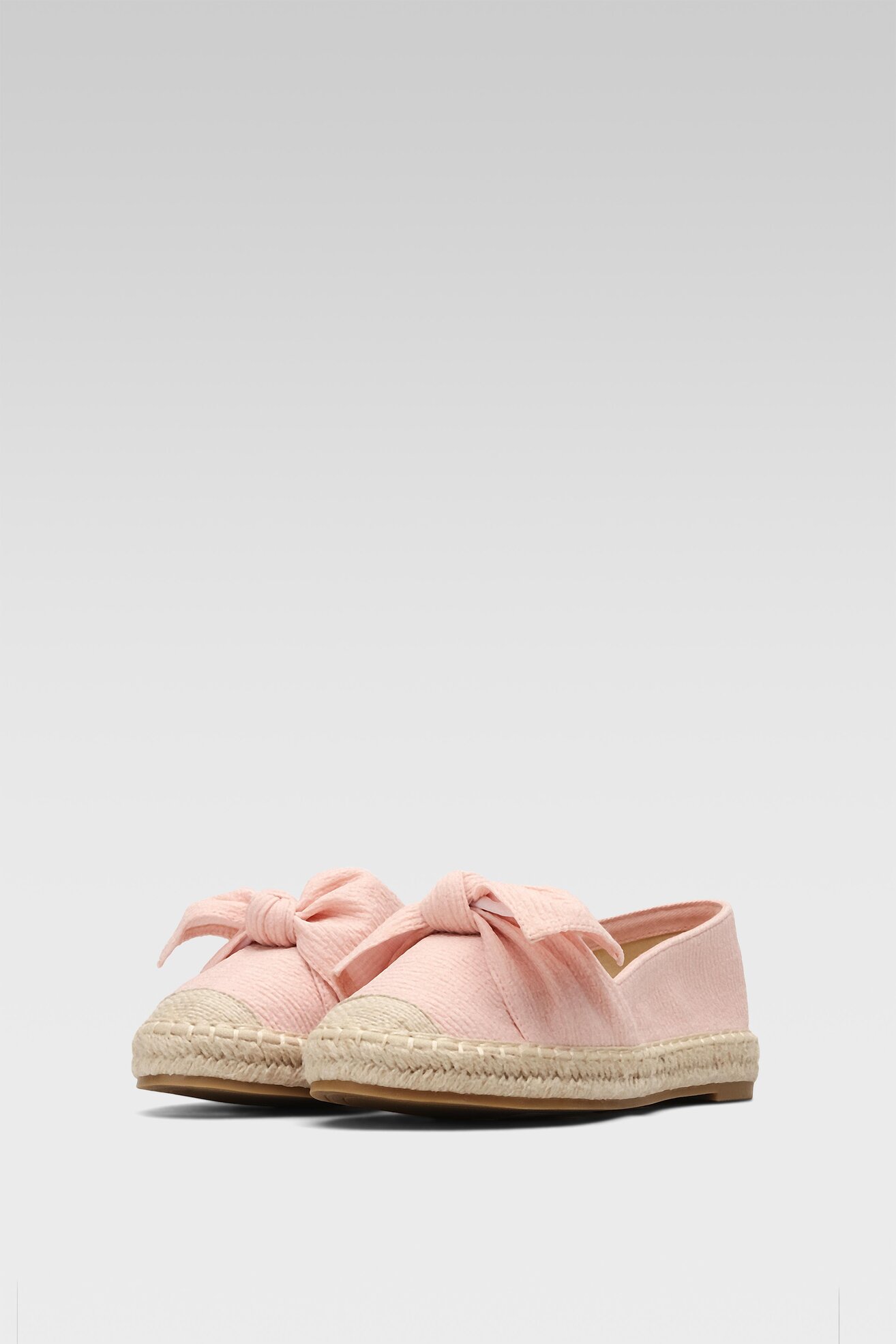 Espadryle DeeZee MARY JANE WS714-102 Różowy jasny