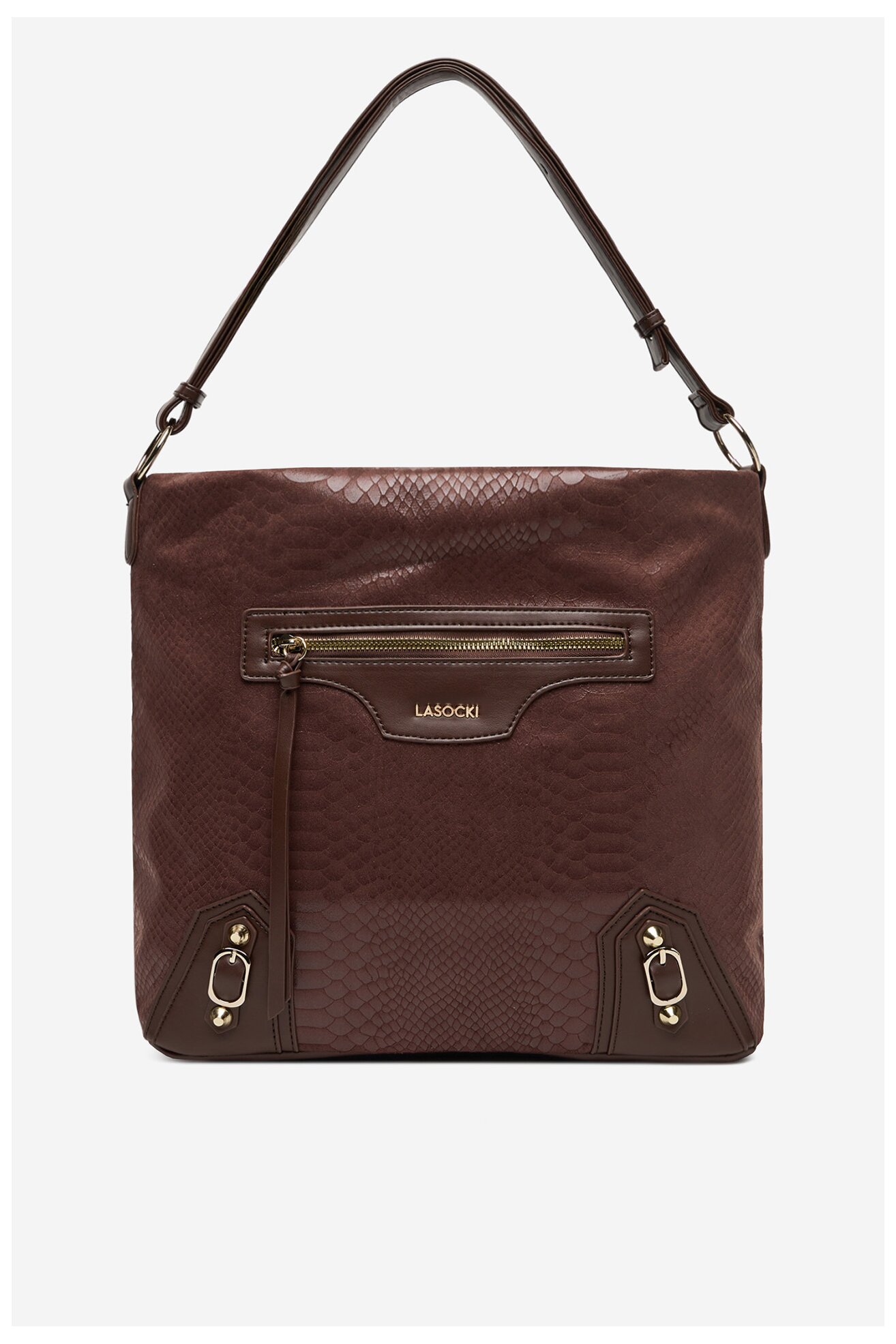 Дамска чанта Lasocki C-LSK-X-007-08 КАФЯВ