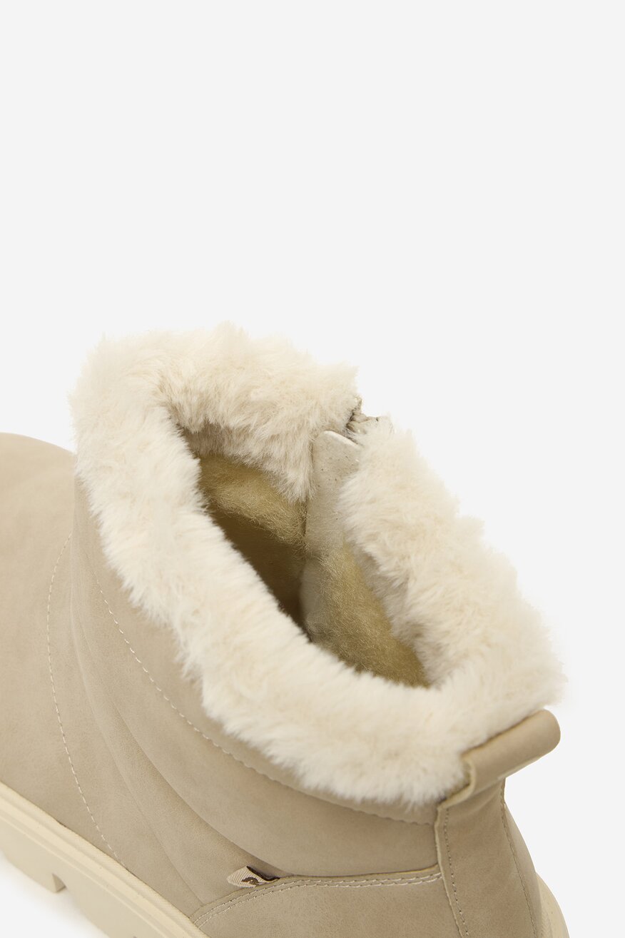 Rieker - Śniegowce skórzane ocieplane - 2230085542036