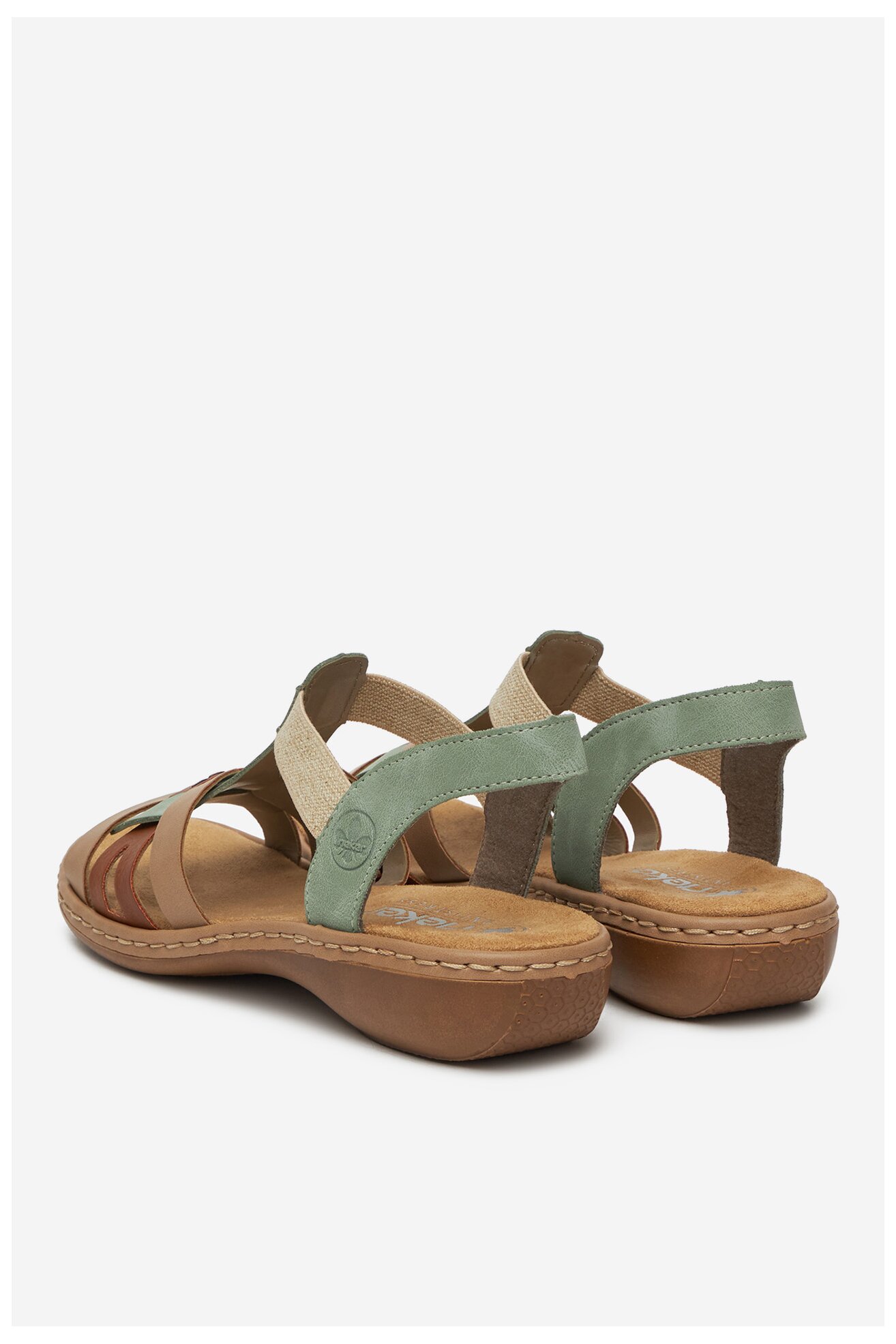 Сандали Rieker CEO-65918-52 СВЕТЛОМАСЛИНЕН