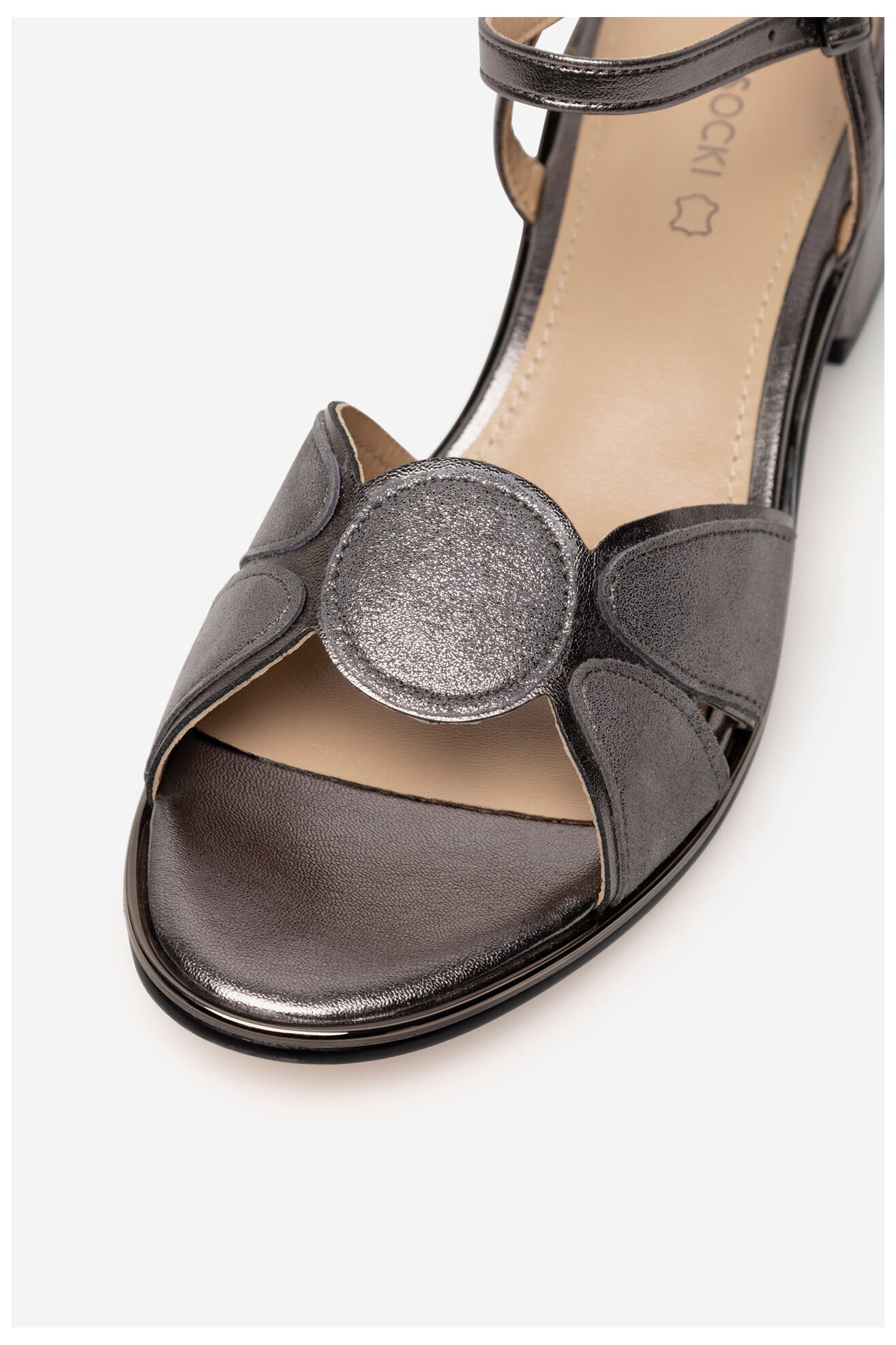 Sandały Lasocki WYL3784-2Z Stare srebro