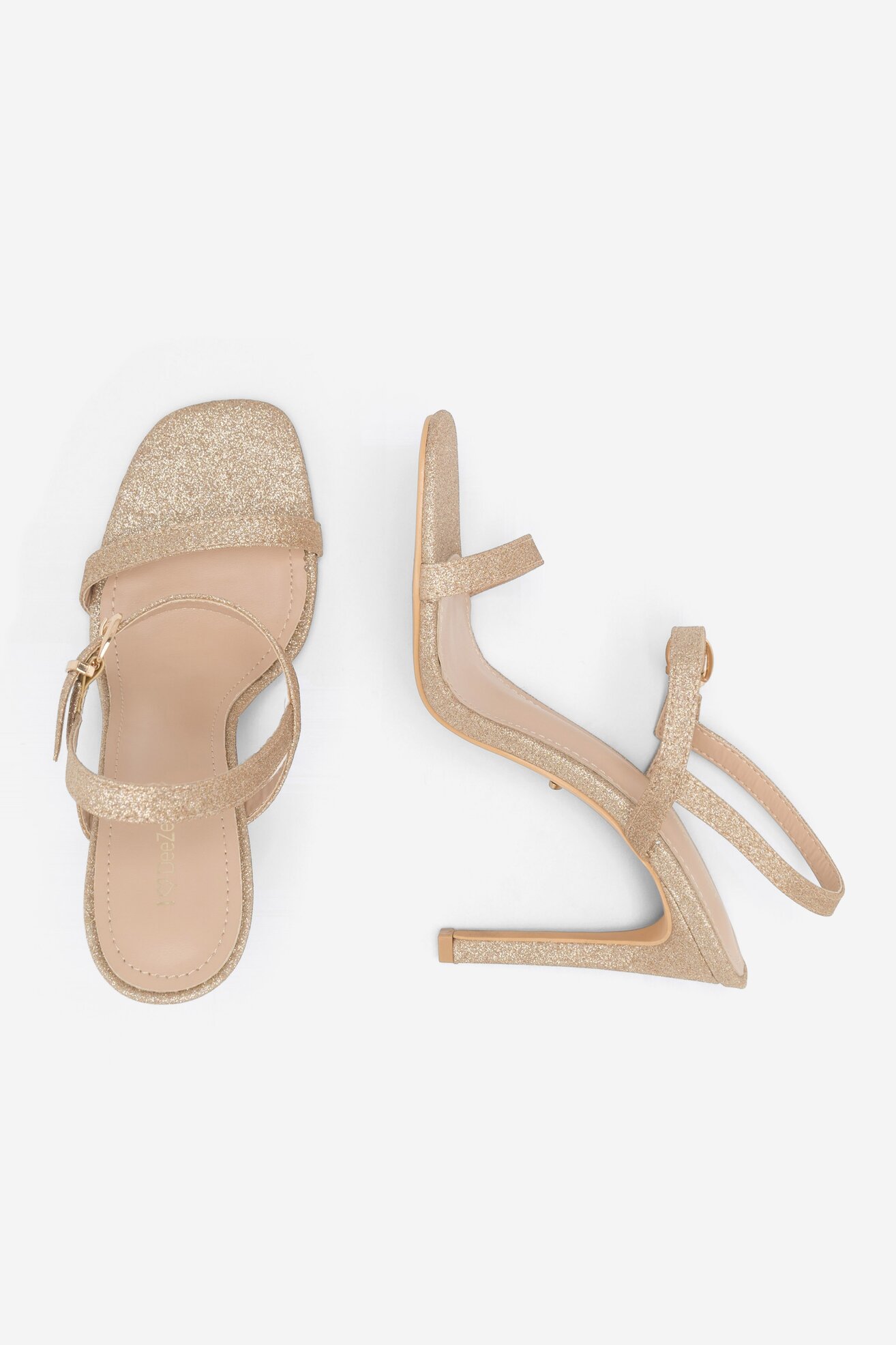 Sandały DeeZee SOLAR POWER KL-F3492-14 Złoty