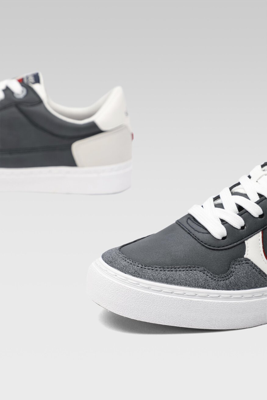 
                S.Oliver RED LABEL - Półbuty granatowe sznurowane - 5904862009155